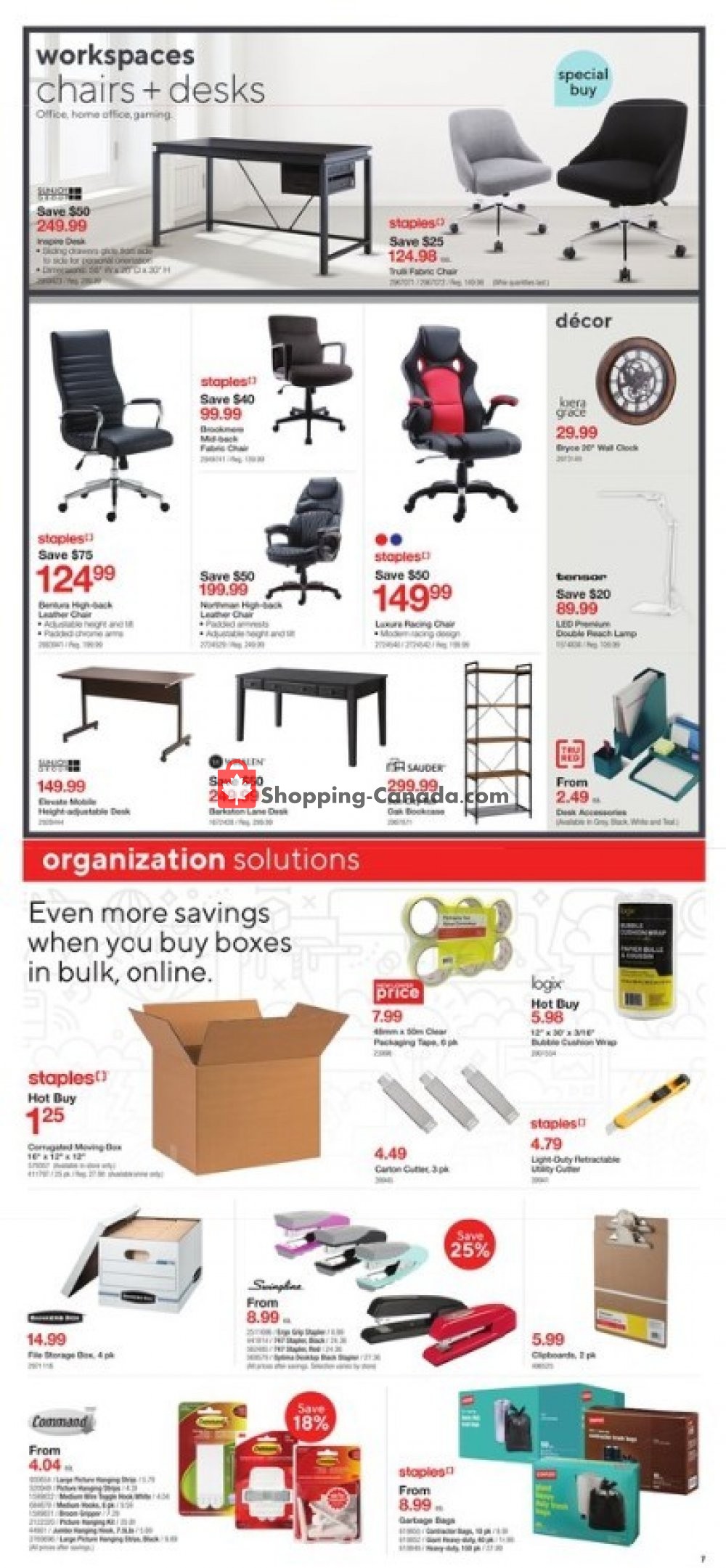 Staples flyer from Wednesday June 3, 2020 to Tuesday June 9, 2020 - page 7