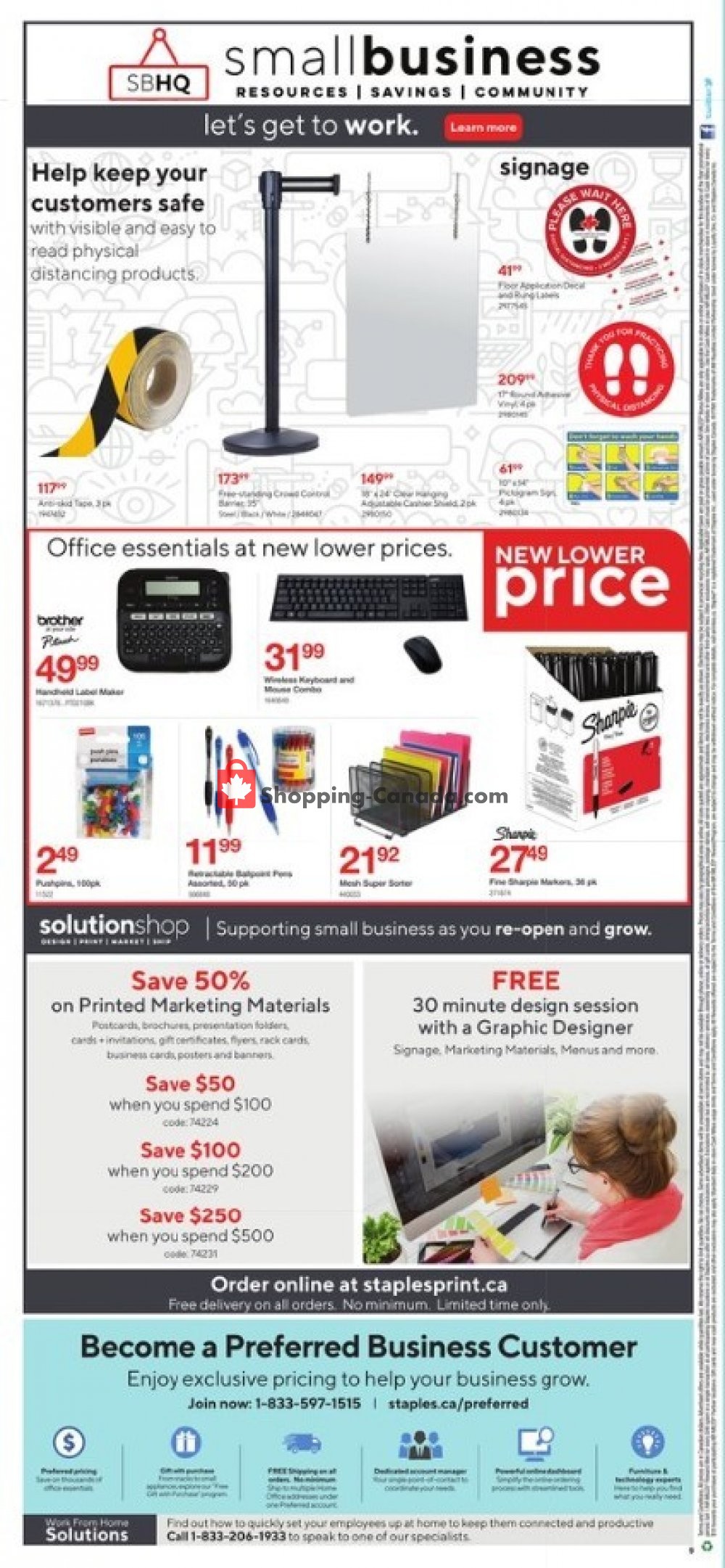 Staples flyer from Wednesday June 3, 2020 to Tuesday June 9, 2020 - page 9