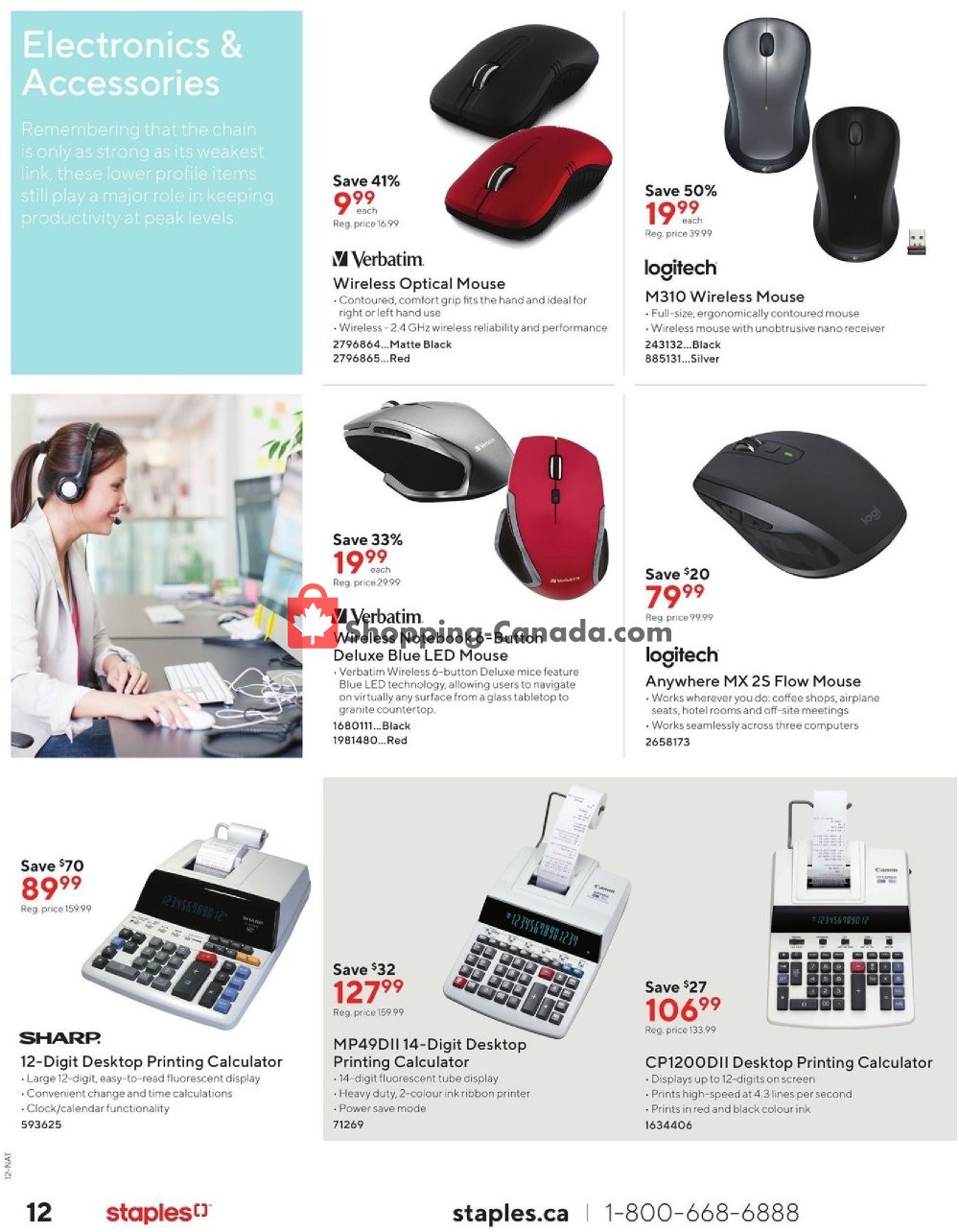 Staples flyer from Wednesday October 9, 2019 to Tuesday October 22, 2019 - page 12