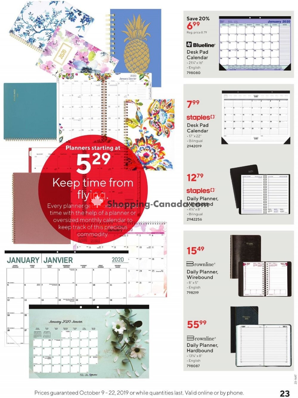 Staples flyer from Wednesday October 9, 2019 to Tuesday October 22, 2019 - page 23