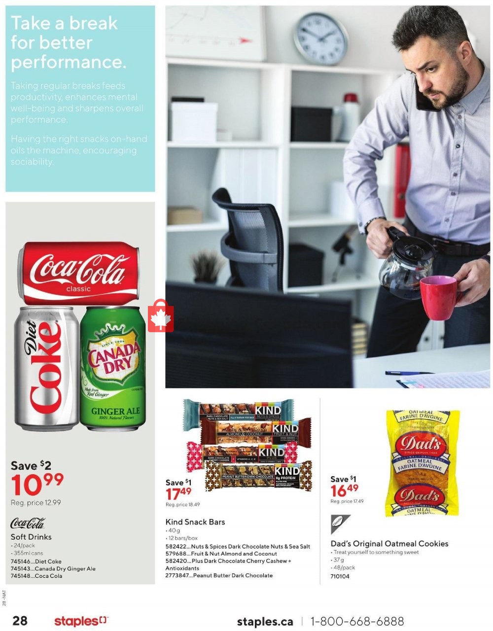 Staples flyer from Wednesday October 9, 2019 to Tuesday October 22, 2019 - page 28