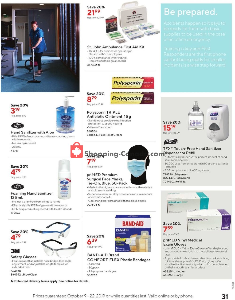 Staples flyer from Wednesday October 9, 2019 to Tuesday October 22, 2019 - page 31
