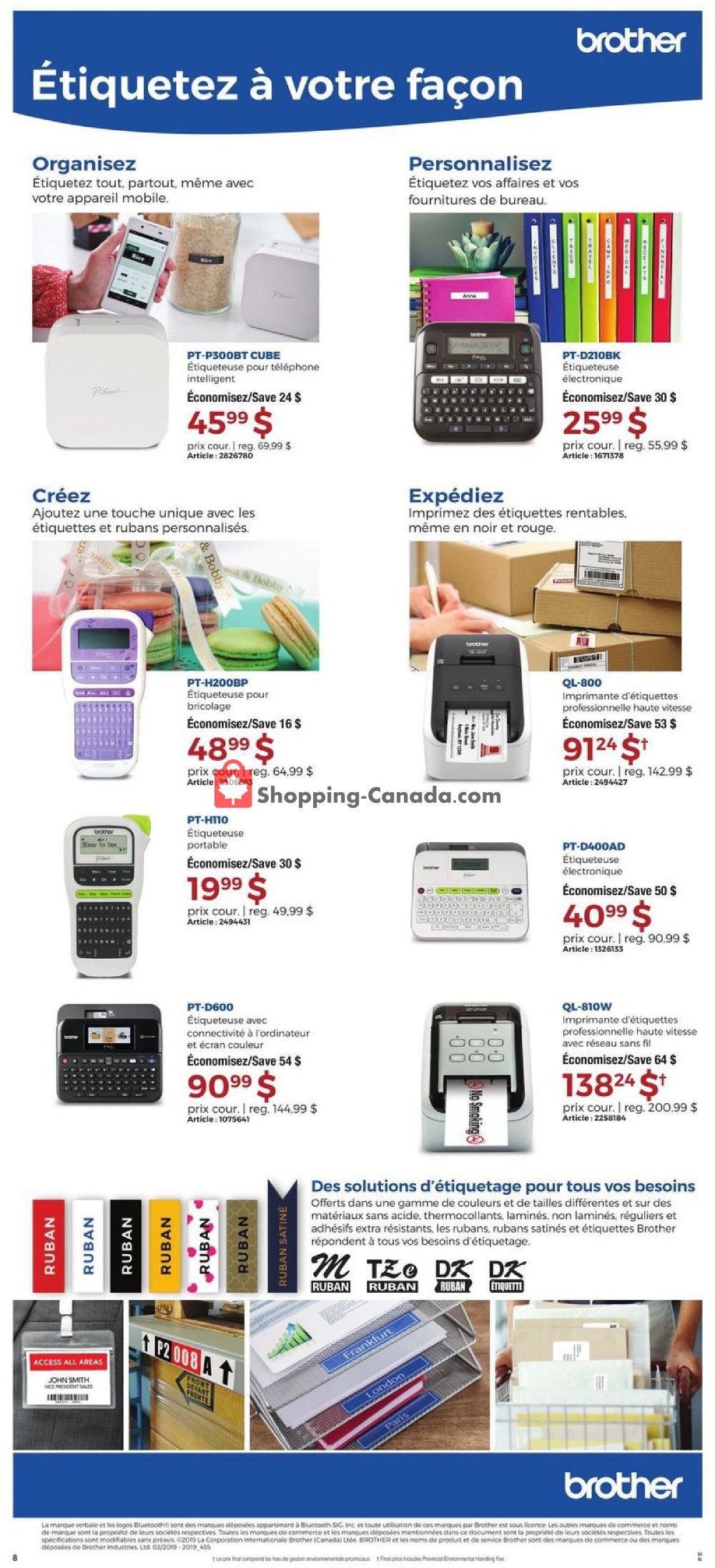 Staples flyer from Wednesday April 24, 2019 to Tuesday May 7, 2019 - page 8