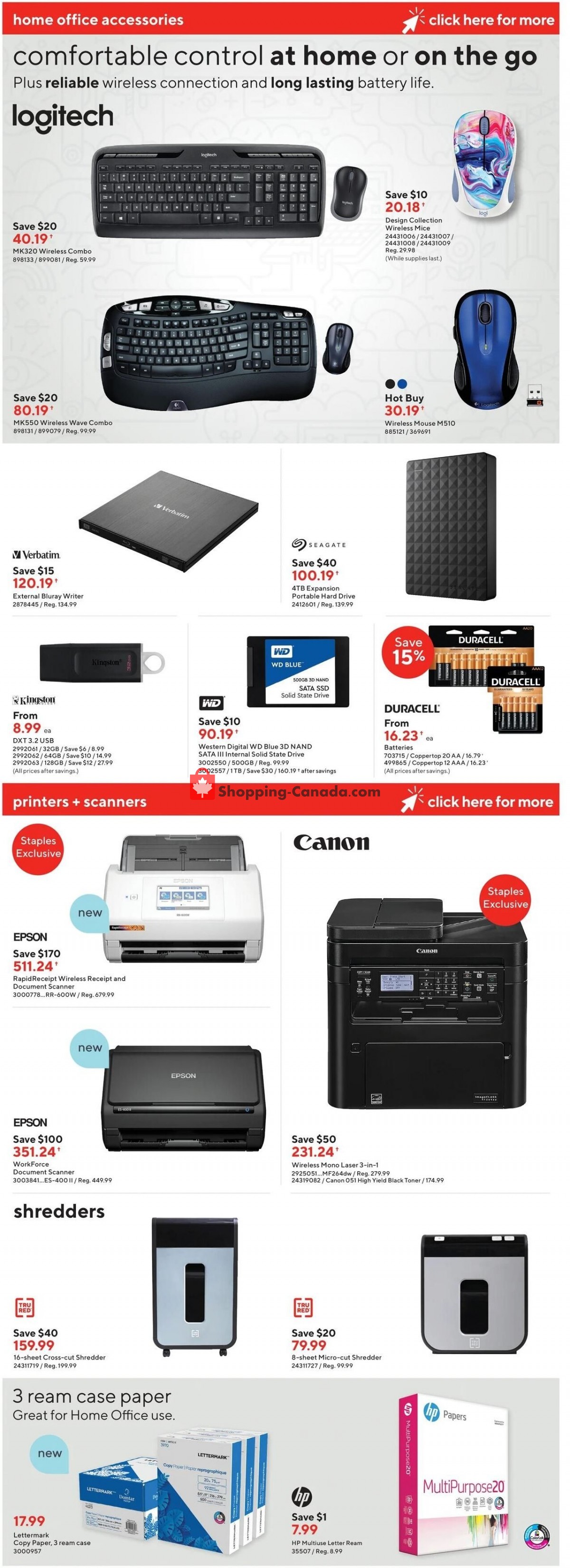 Staples flyer from Wednesday April 28, 2021 to Tuesday May 4, 2021 - page 10