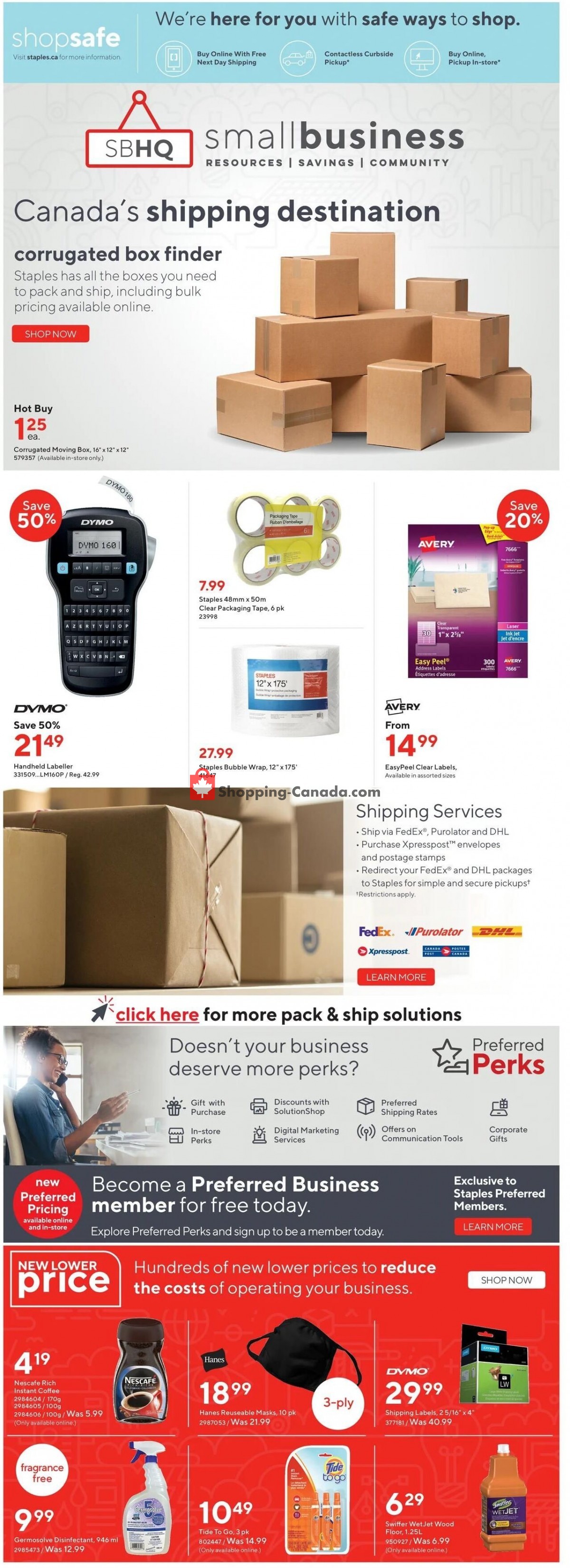 Staples flyer from Wednesday April 28, 2021 to Tuesday May 4, 2021 - page 2