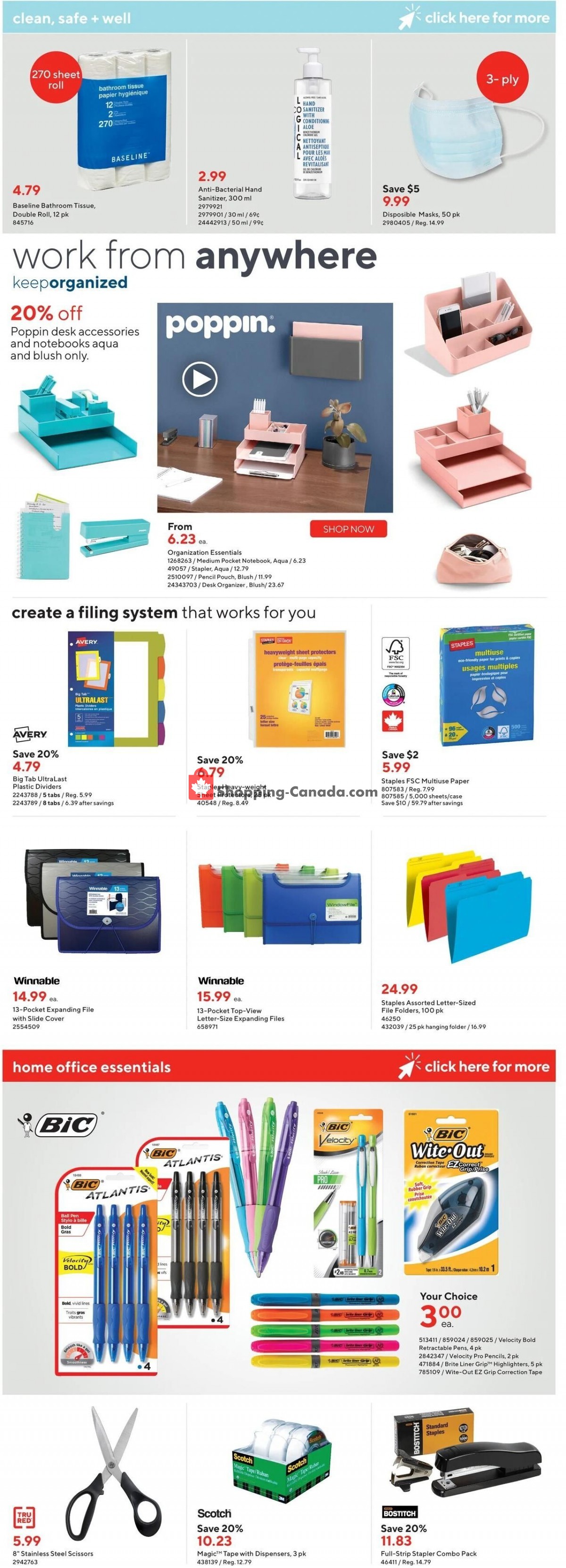 Staples flyer from Wednesday April 28, 2021 to Tuesday May 4, 2021 - page 4
