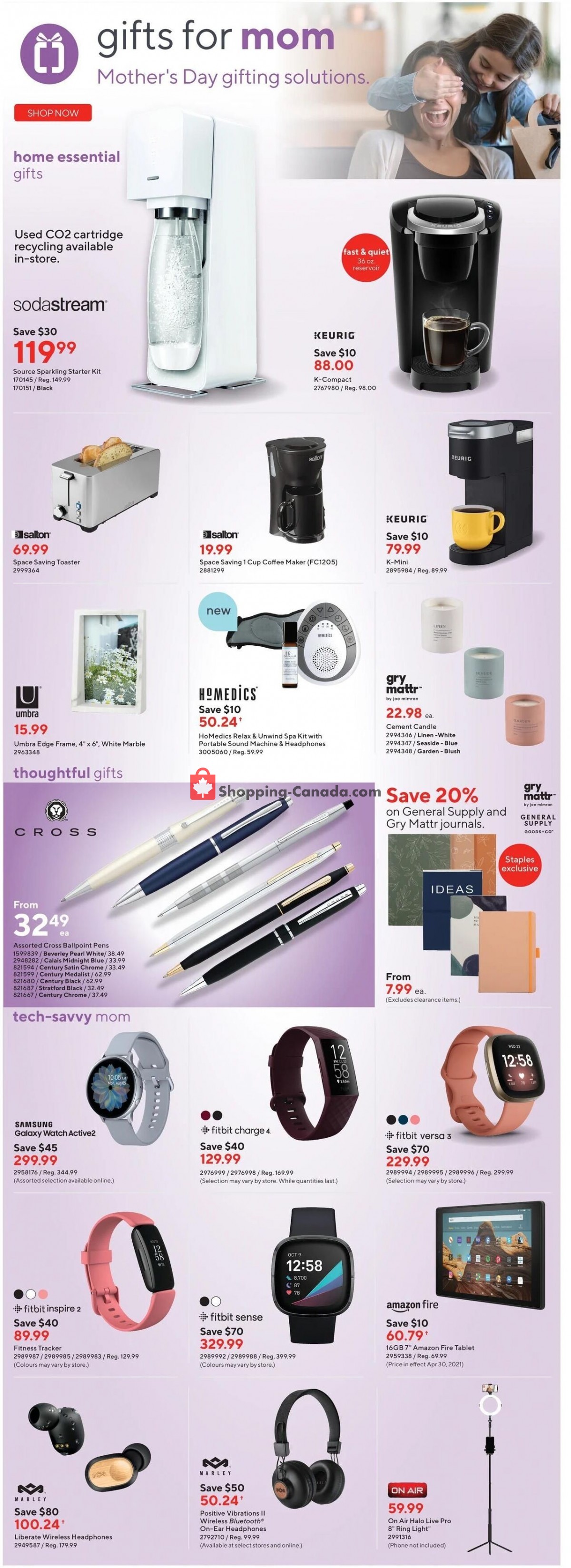 Staples flyer from Wednesday April 28, 2021 to Tuesday May 4, 2021 - page 6