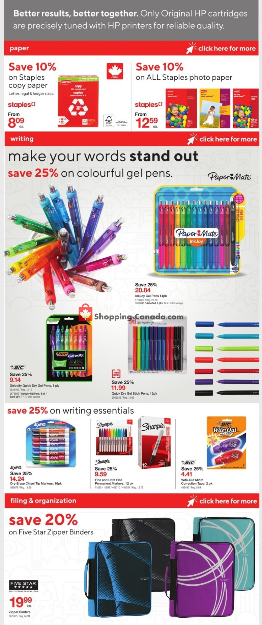 Staples flyer from Wednesday January 13, 2021 to Tuesday January 19, 2021 - page 11