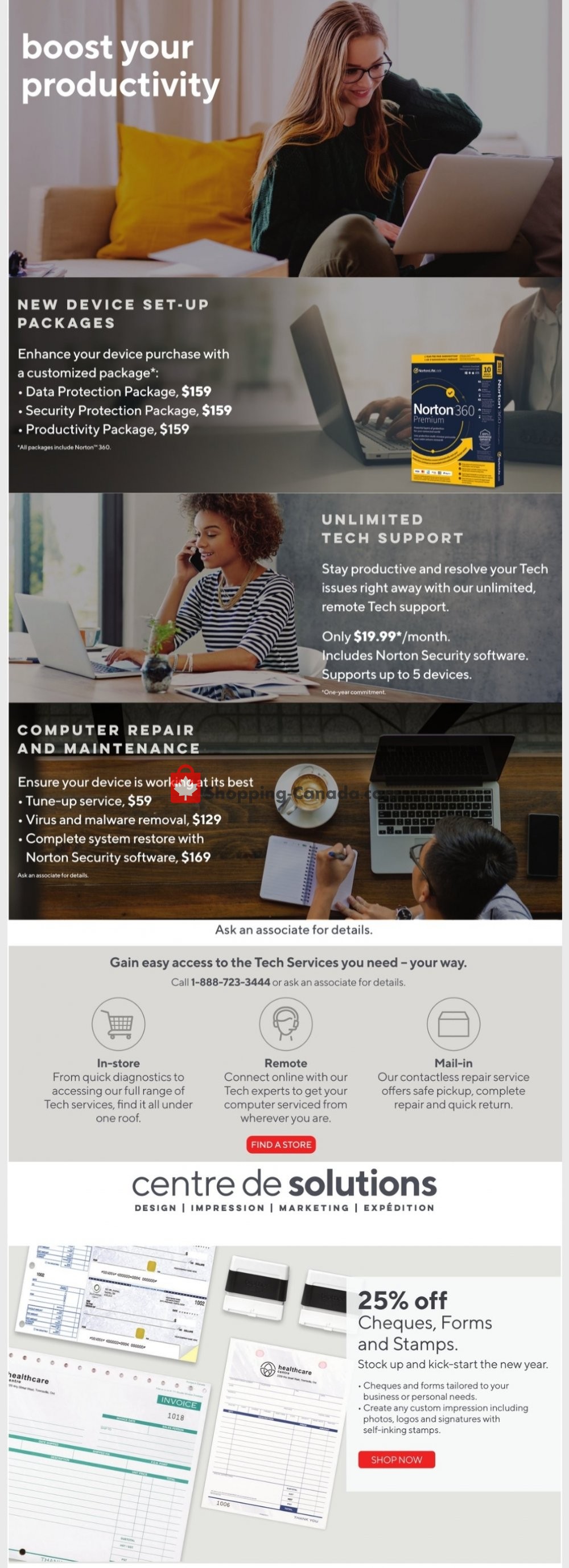 Staples flyer from Wednesday January 13, 2021 to Tuesday January 19, 2021 - page 14