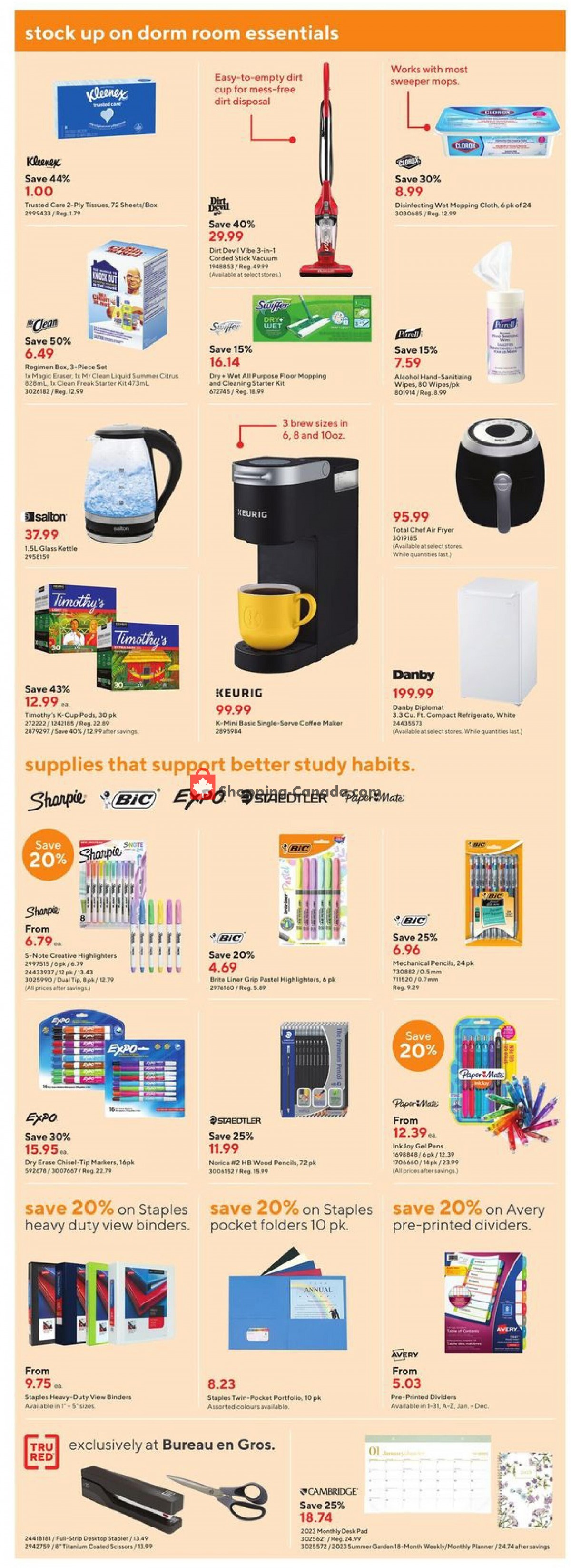 Staples flyer from Wednesday January 18, 2023 to Tuesday January 24, 2023 - page 11
