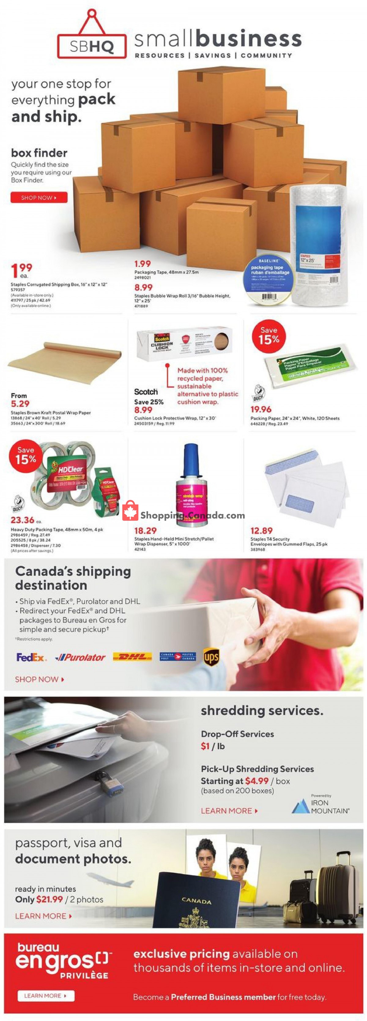 Staples flyer from Wednesday January 18, 2023 to Tuesday January 24, 2023 - page 4