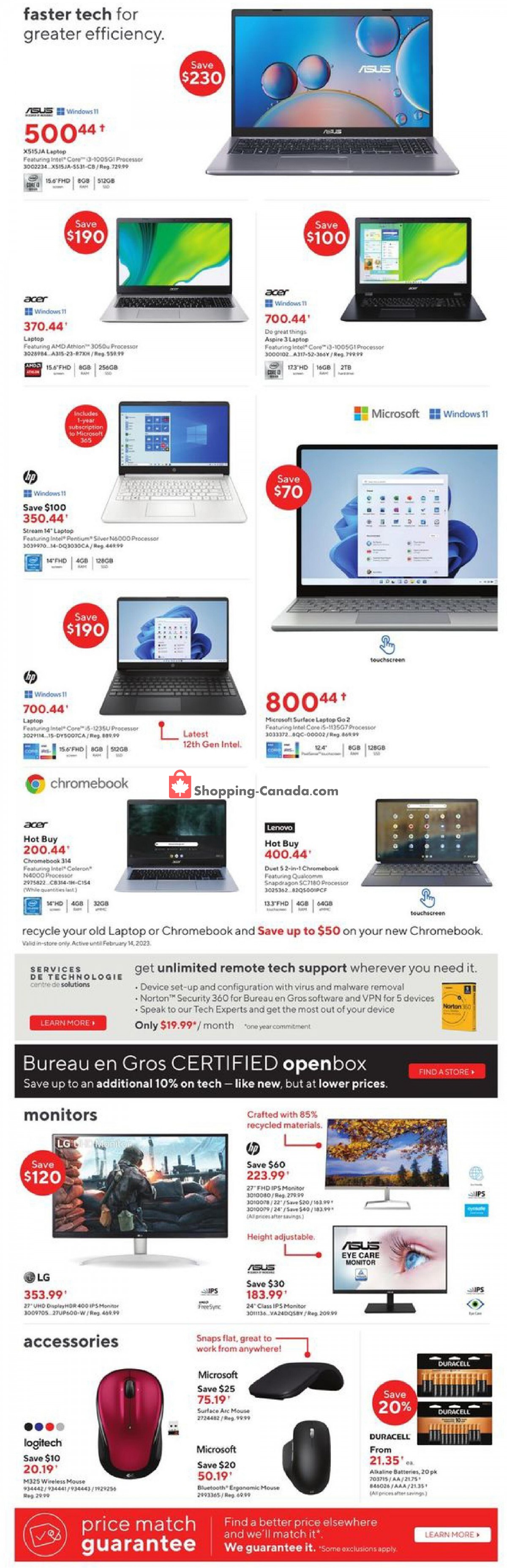 Staples flyer from Wednesday January 18, 2023 to Tuesday January 24, 2023 - page 6