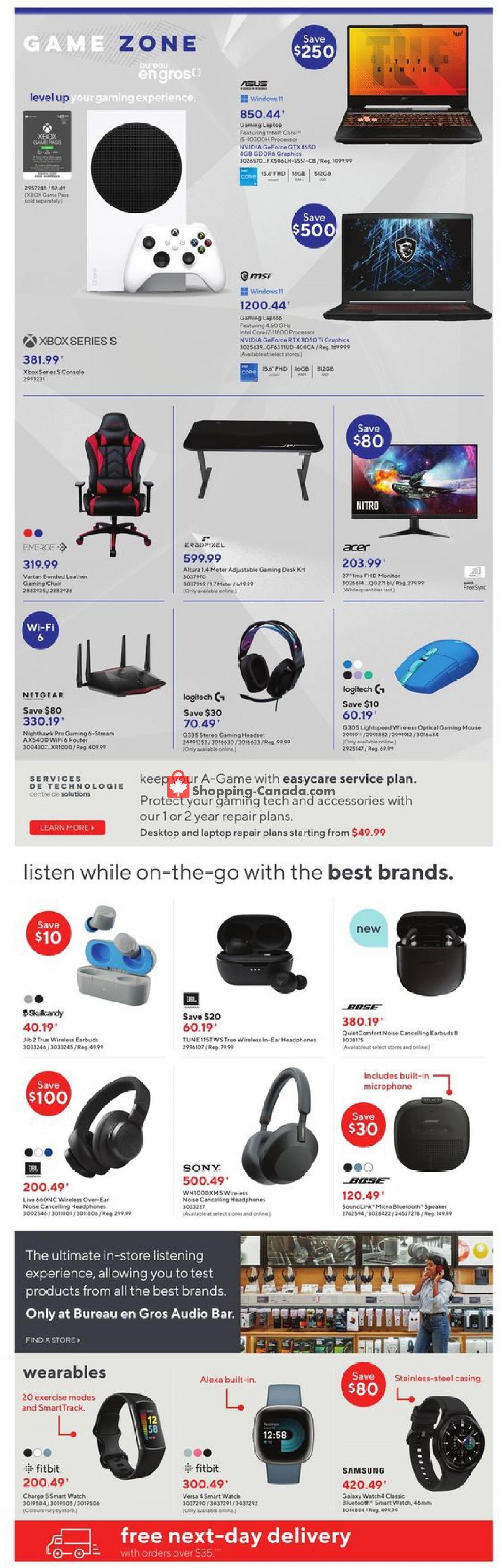 Staples flyer from Wednesday January 18, 2023 to Tuesday January 24, 2023 - page 8
