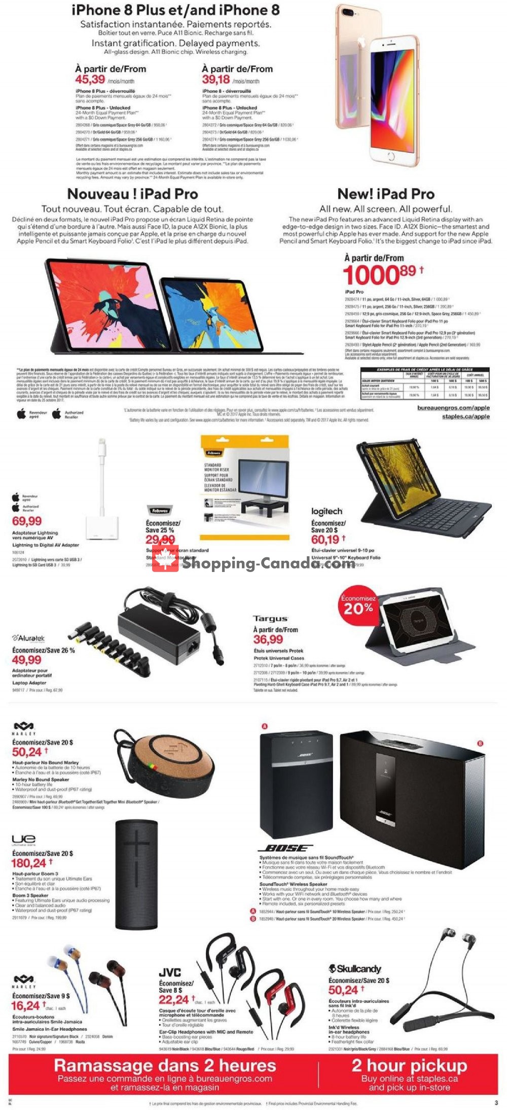 Staples flyer from Wednesday January 2, 2019 to Tuesday January 8, 2019 - page 5