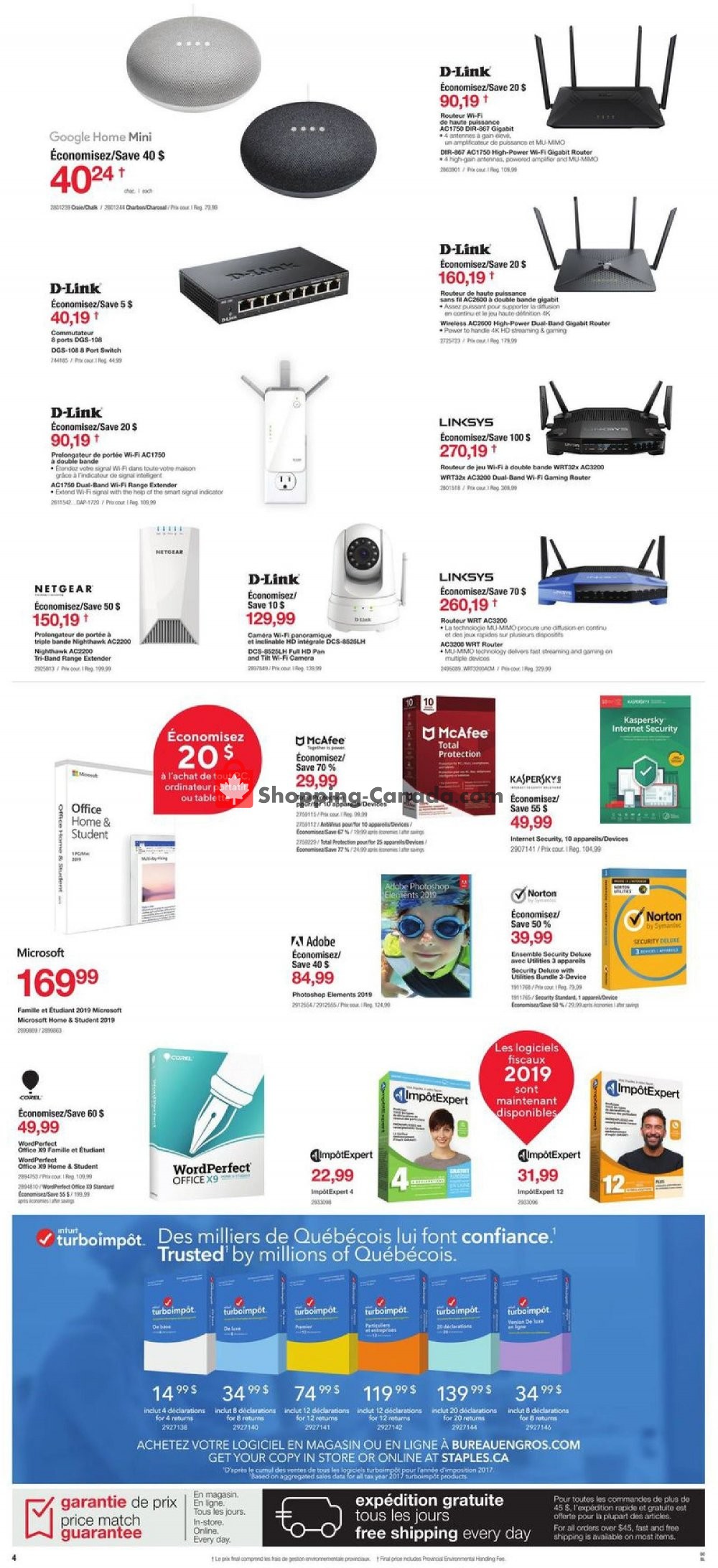 Staples flyer from Wednesday January 2, 2019 to Tuesday January 8, 2019 - page 6