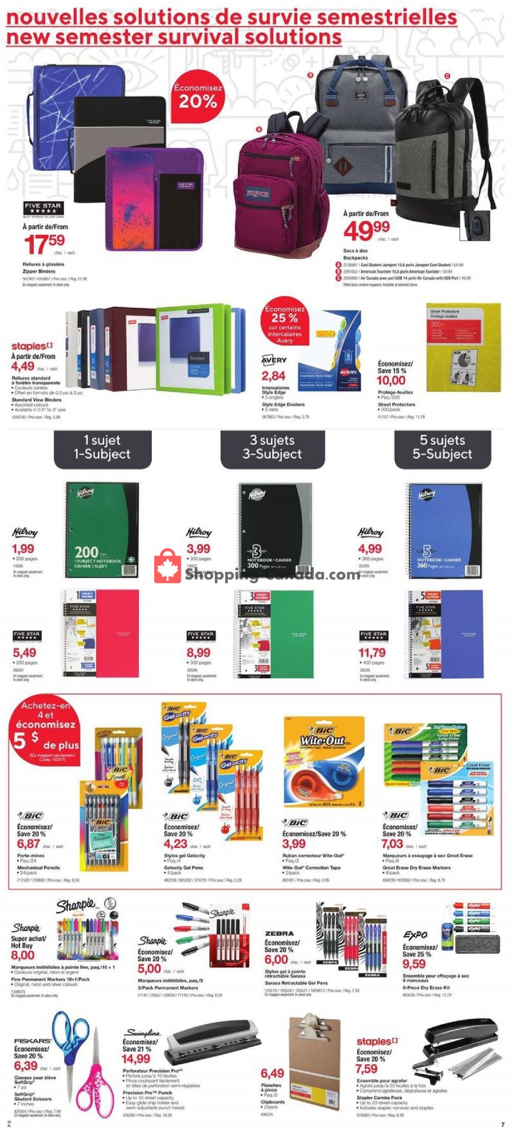 Staples flyer from Wednesday January 2, 2019 to Tuesday January 8, 2019 - page 9