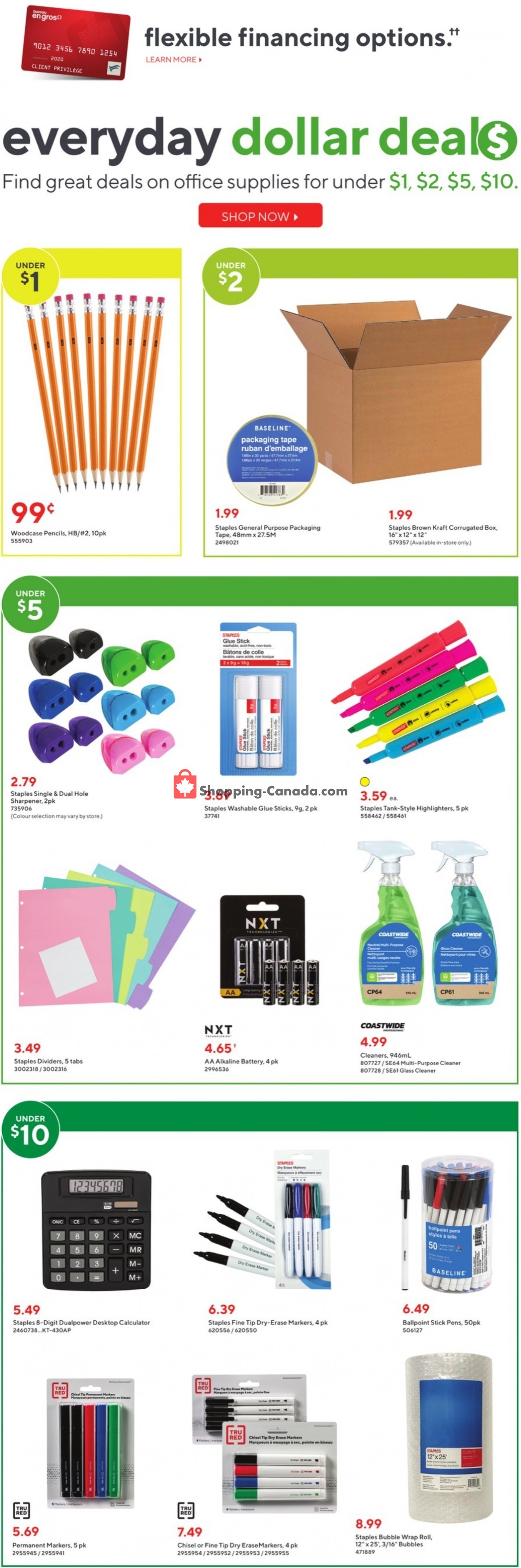 Staples flyer from Wednesday January 25, 2023 to Tuesday January 31, 2023 - page 3