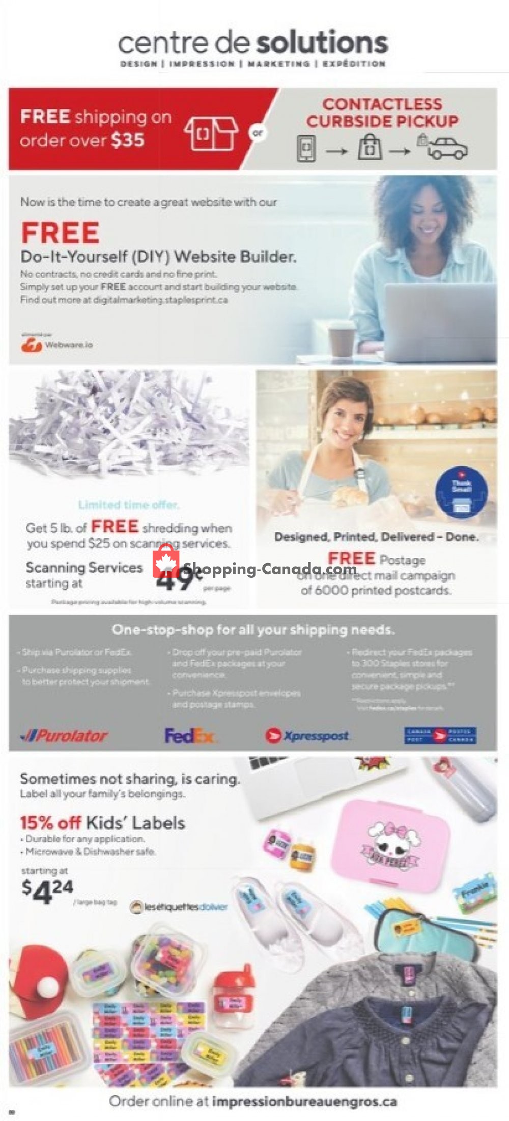Staples flyer from Wednesday July 1, 2020 to Tuesday July 7, 2020 - page 11
