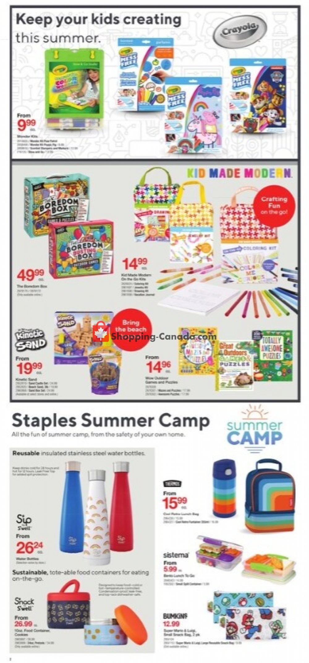 Staples flyer from Wednesday July 1, 2020 to Tuesday July 7, 2020 - page 2