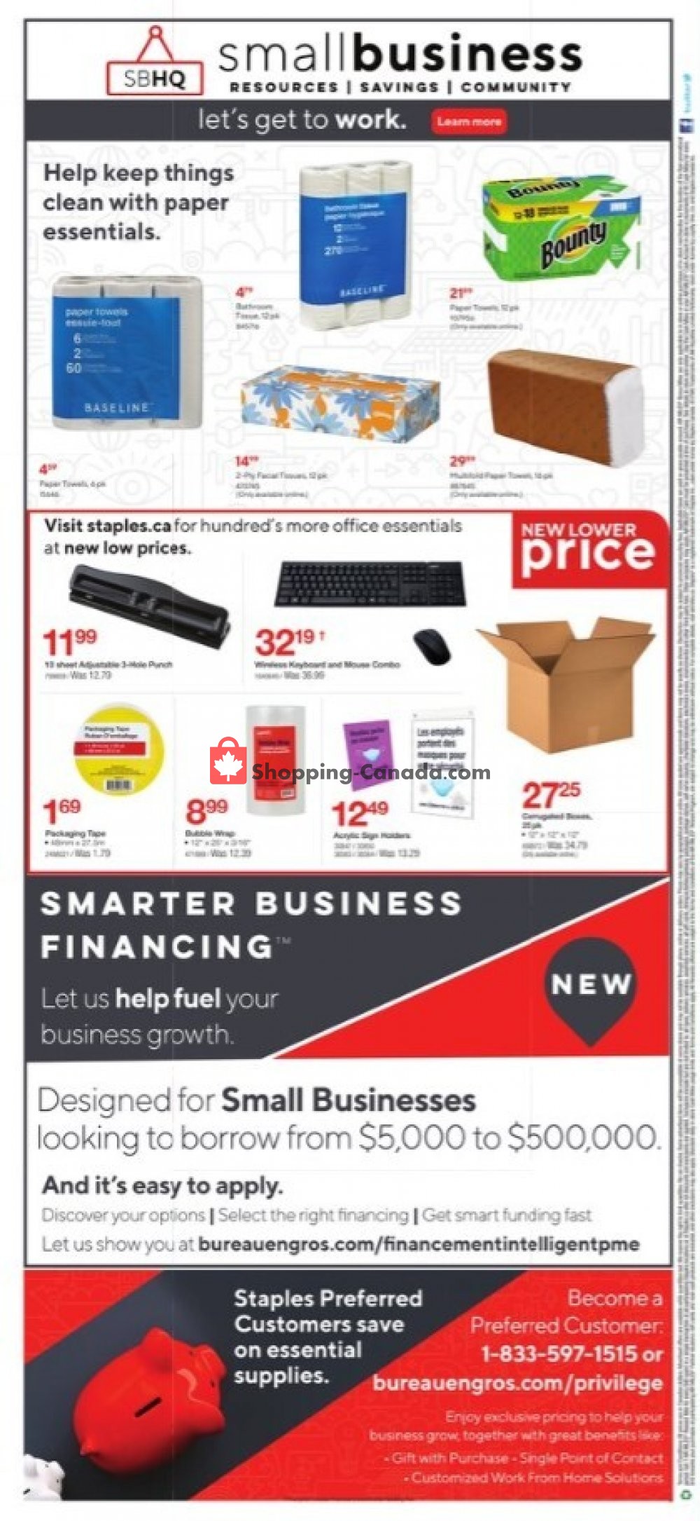 Staples flyer from Wednesday July 1, 2020 to Tuesday July 7, 2020 - page 9