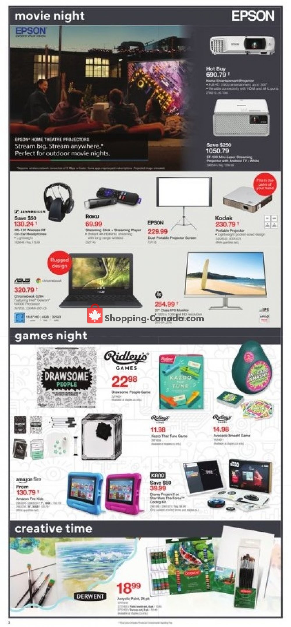 Staples flyer from Wednesday June 3, 2020 to Tuesday June 9, 2020 - page 2