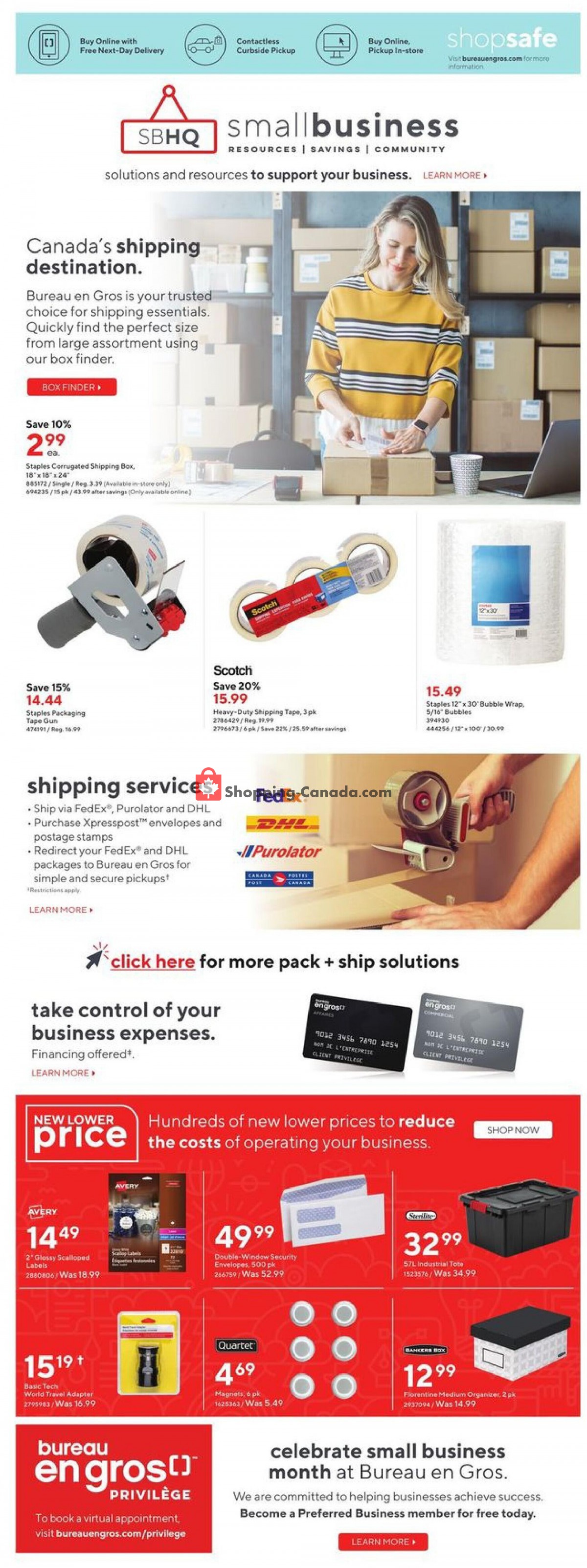 Staples flyer from Wednesday October 6, 2021 to Tuesday October 12, 2021 - page 2