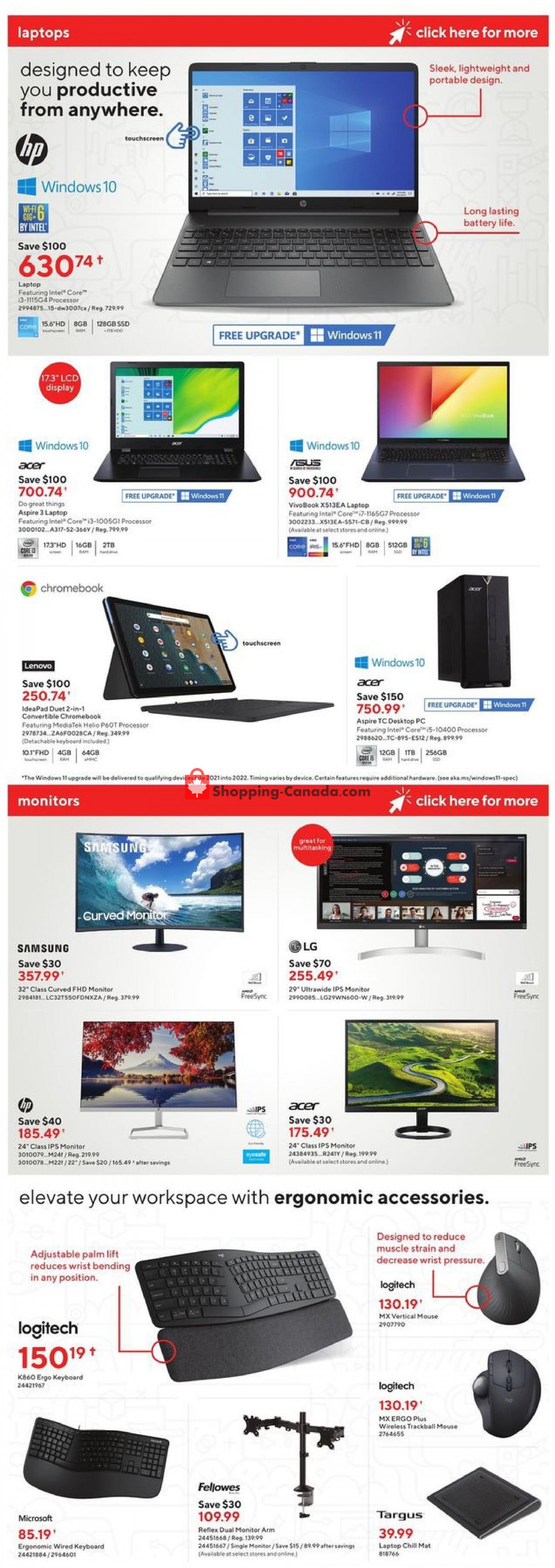 Staples flyer from Wednesday October 6, 2021 to Tuesday October 12, 2021 - page 6