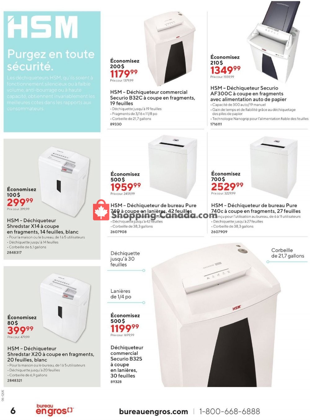 Staples flyer from Wednesday October 9, 2019 to Tuesday October 22, 2019 - page 6