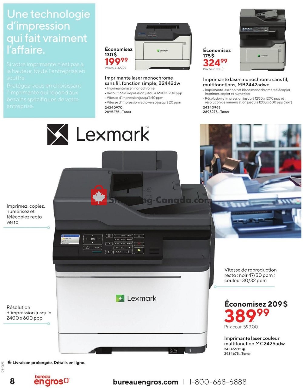Staples flyer from Wednesday October 9, 2019 to Tuesday October 22, 2019 - page 8