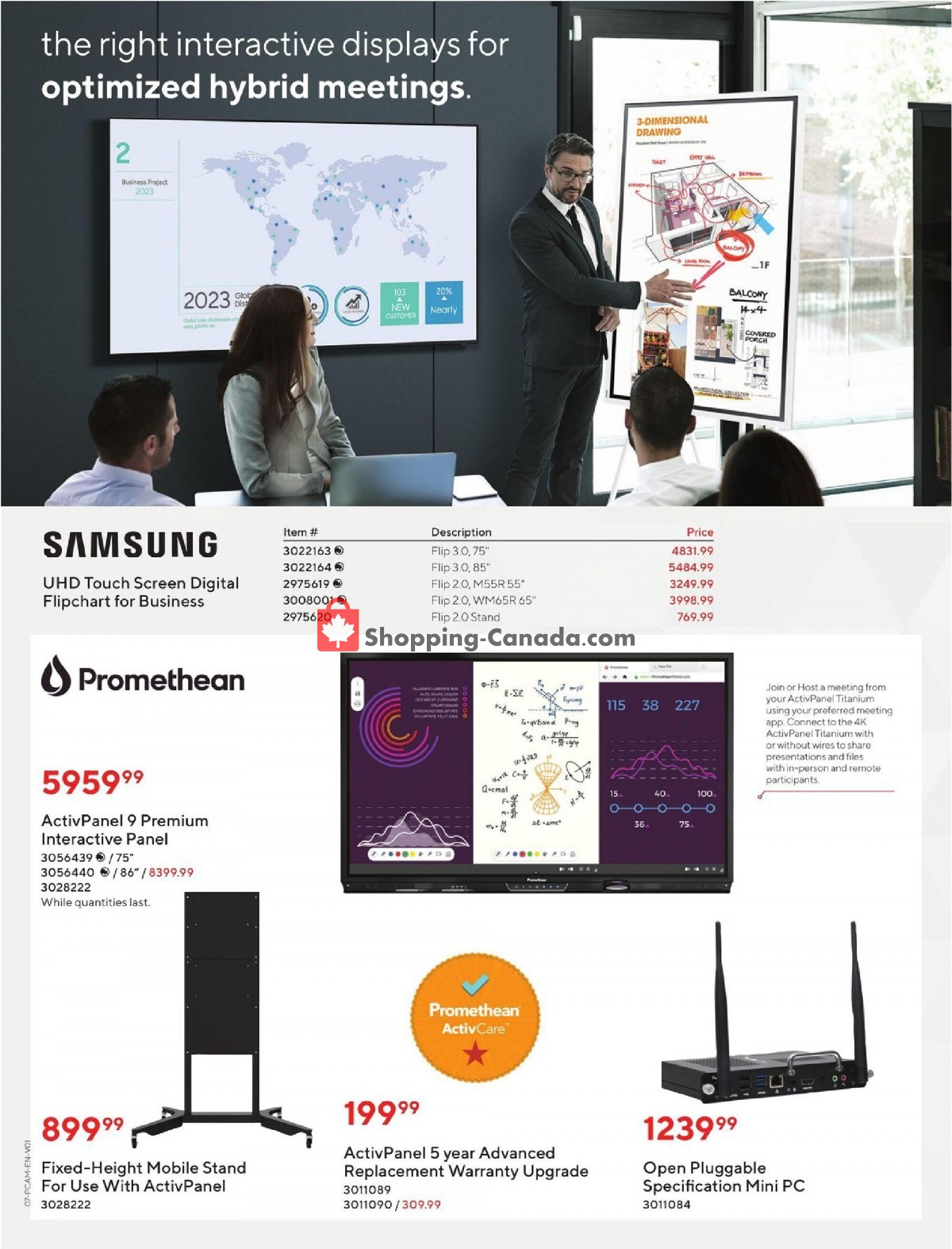 Staples flyer from Friday September 15, 2023 to Tuesday December 31, 2024 - page 7
