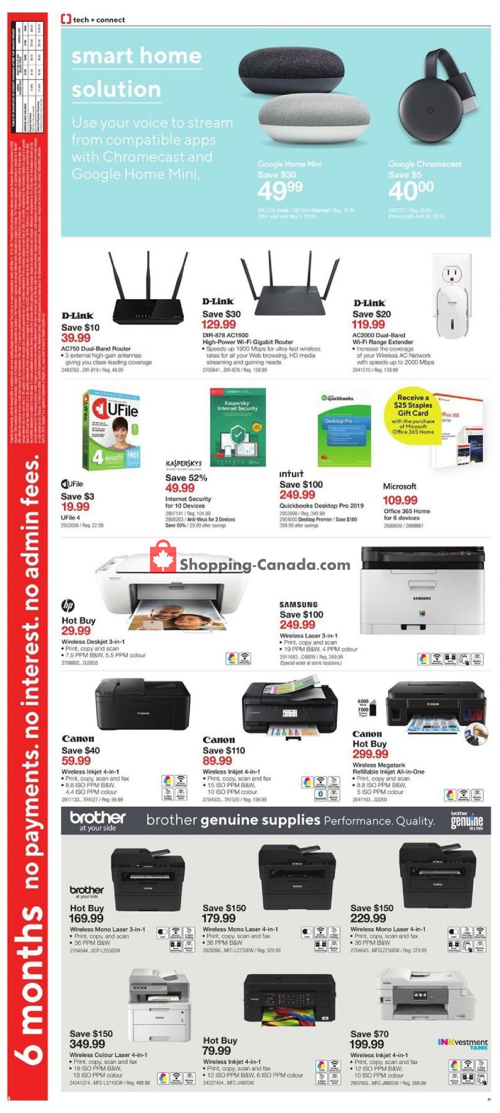 Staples flyer from Wednesday April 24, 2019 to Tuesday May 7, 2019 - page 4