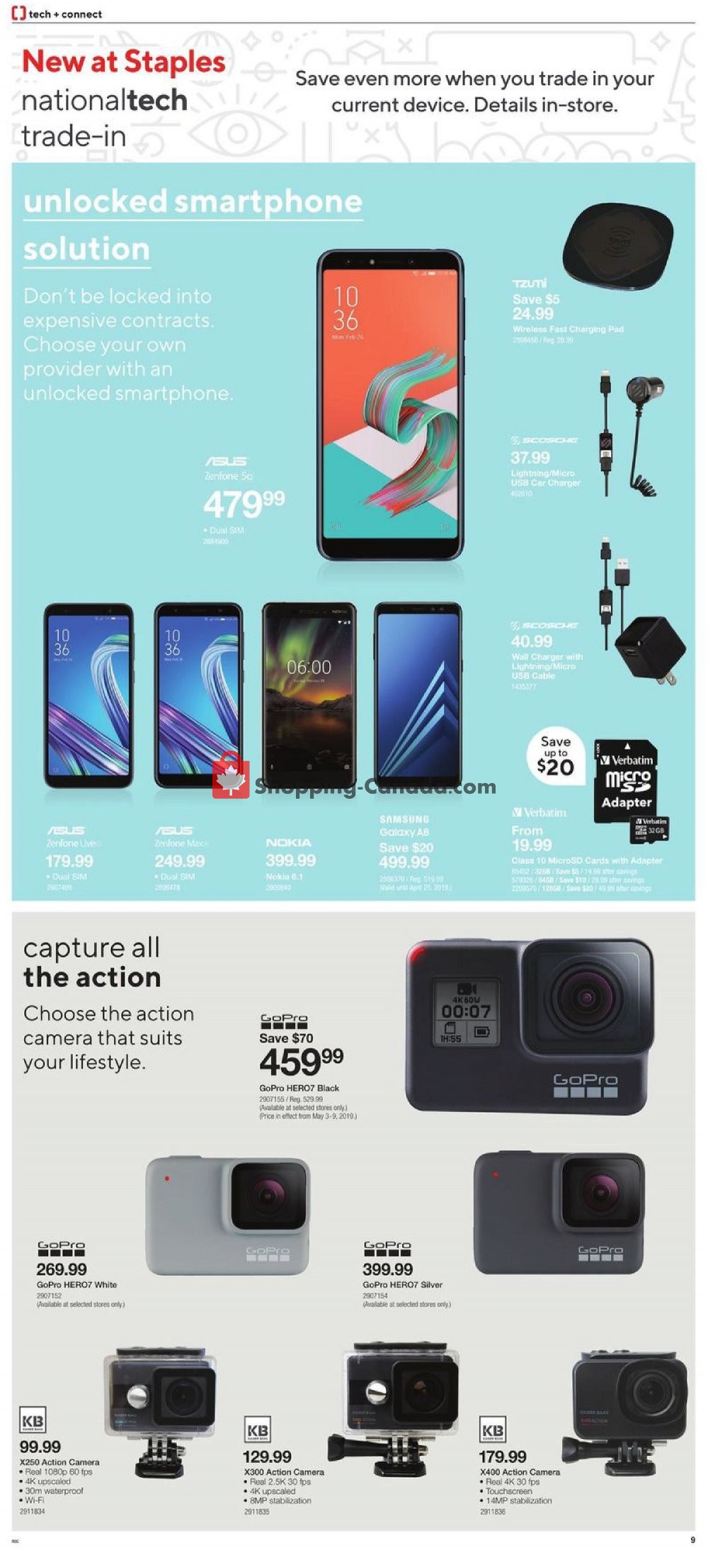 Staples flyer from Wednesday April 24, 2019 to Tuesday May 7, 2019 - page 9