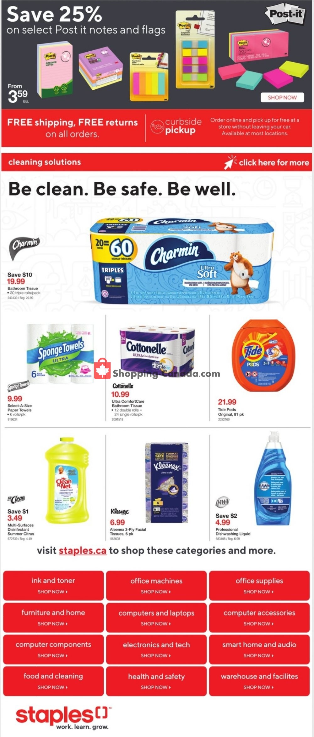 Staples flyer from Wednesday January 13, 2021 to Tuesday January 19, 2021 - page 13