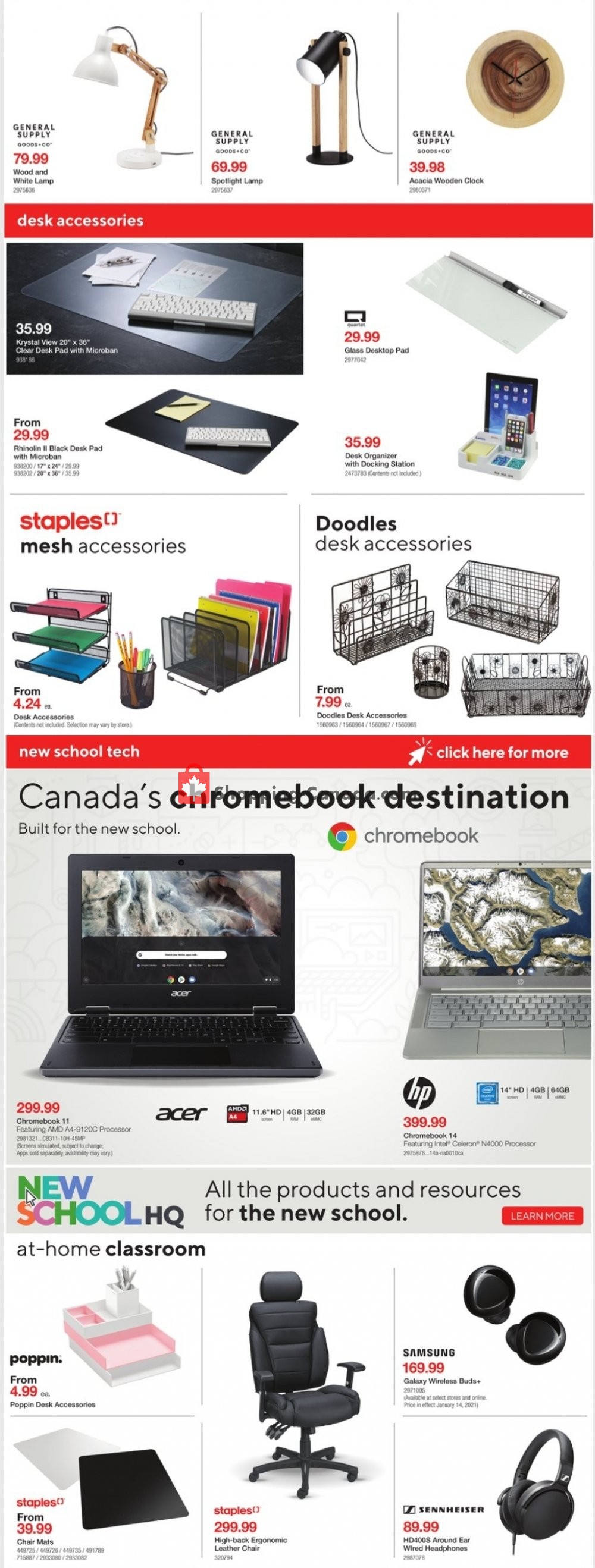 Staples flyer from Wednesday January 13, 2021 to Tuesday January 19, 2021 - page 5