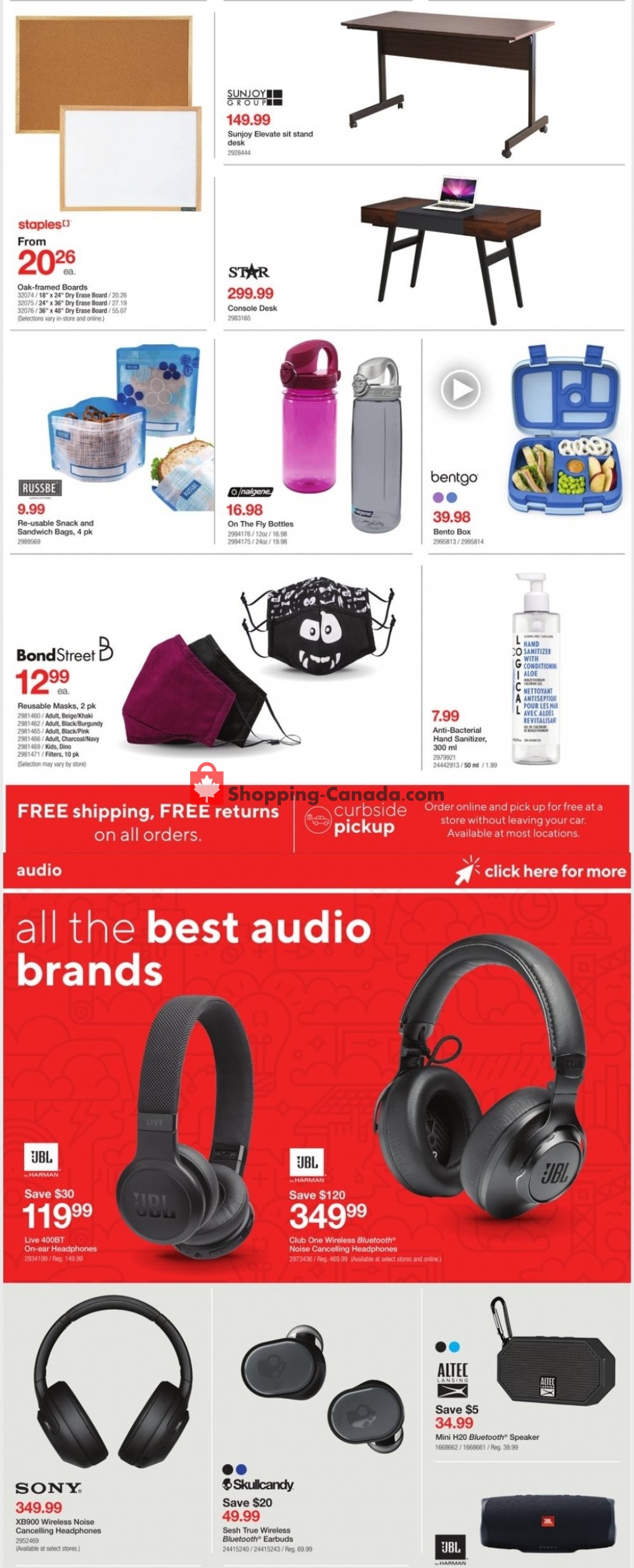 Staples flyer from Wednesday January 13, 2021 to Tuesday January 19, 2021 - page 6
