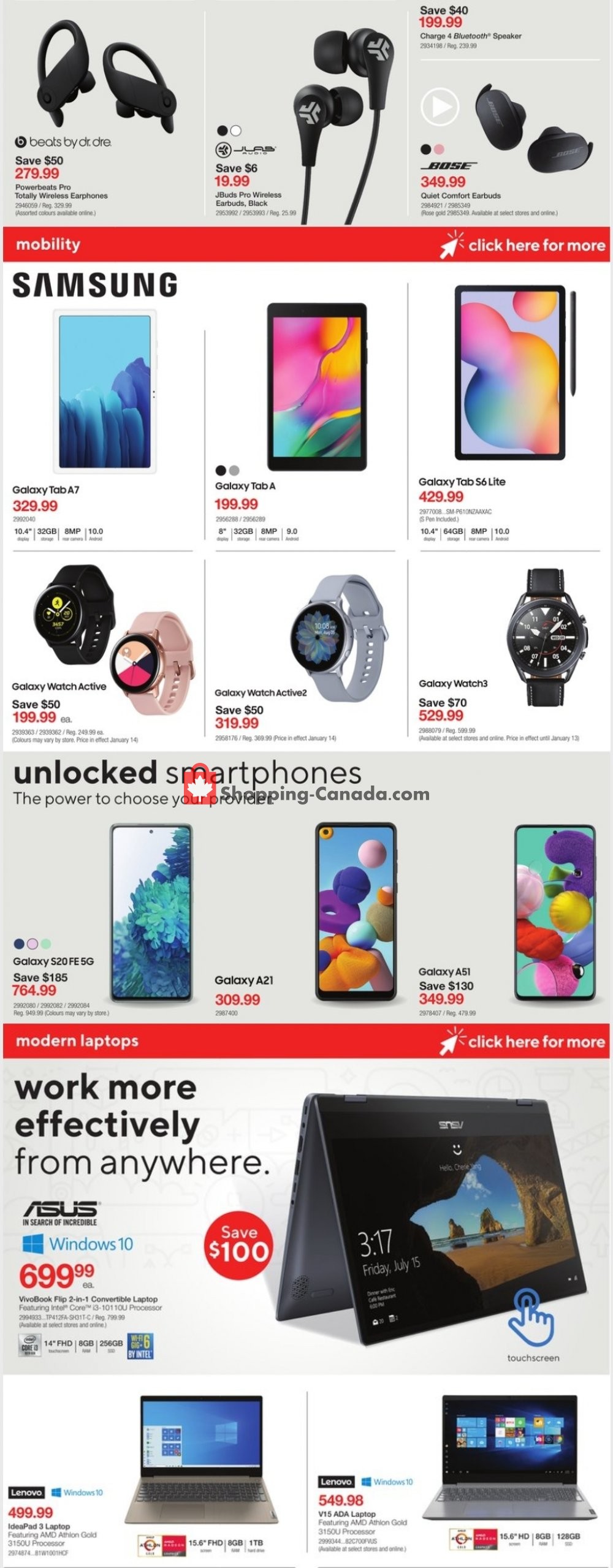 Staples flyer from Wednesday January 13, 2021 to Tuesday January 19, 2021 - page 7
