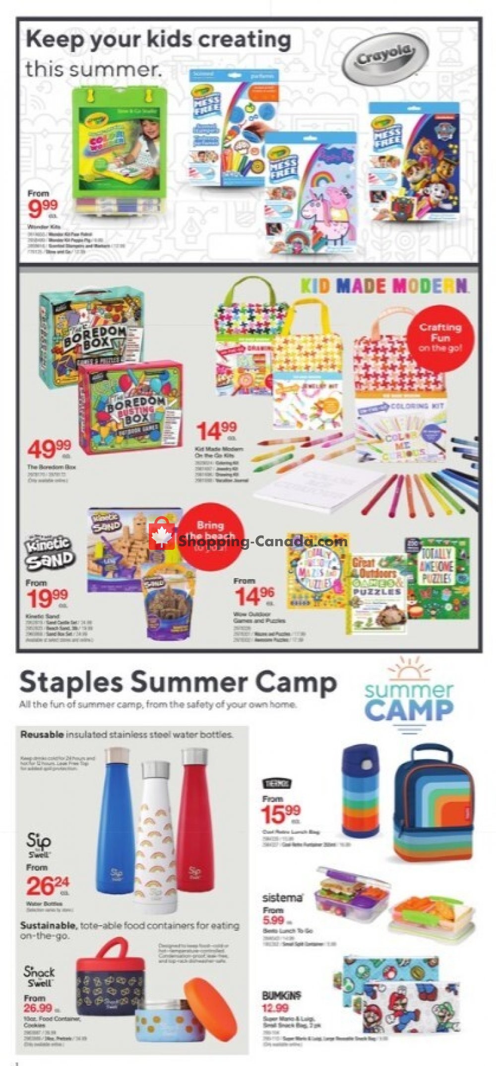 Staples flyer from Wednesday July 1, 2020 to Tuesday July 7, 2020 - page 2