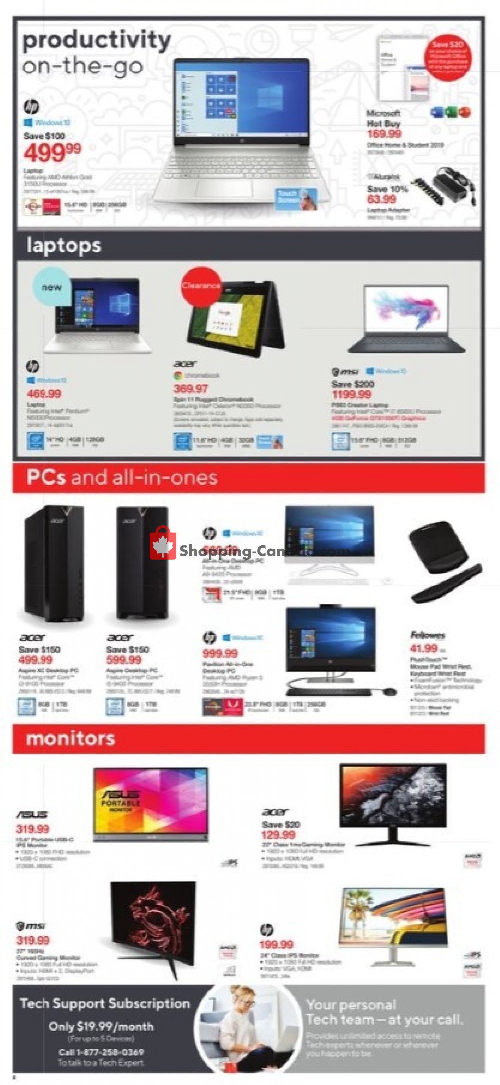 Staples flyer from Wednesday July 1, 2020 to Tuesday July 7, 2020 - page 4