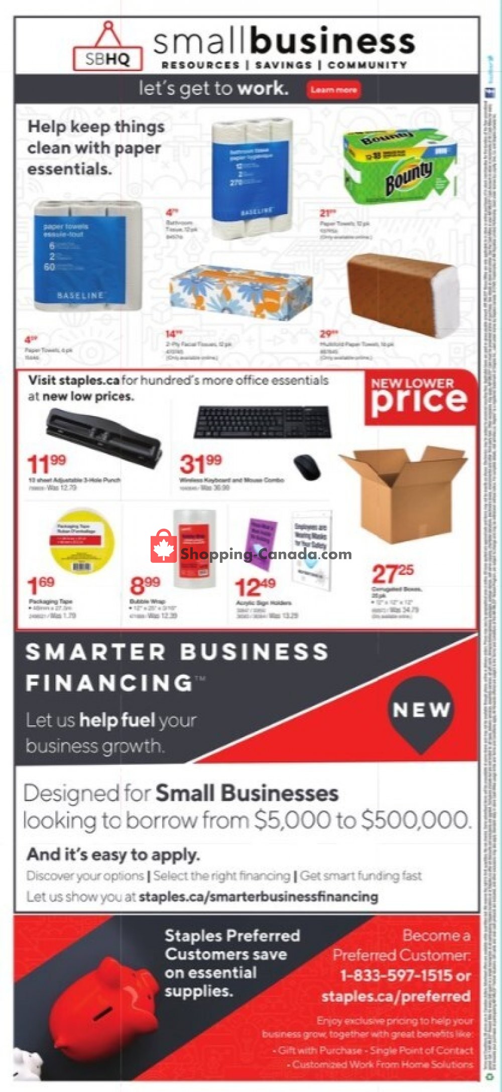 Staples flyer from Wednesday July 1, 2020 to Tuesday July 7, 2020 - page 9