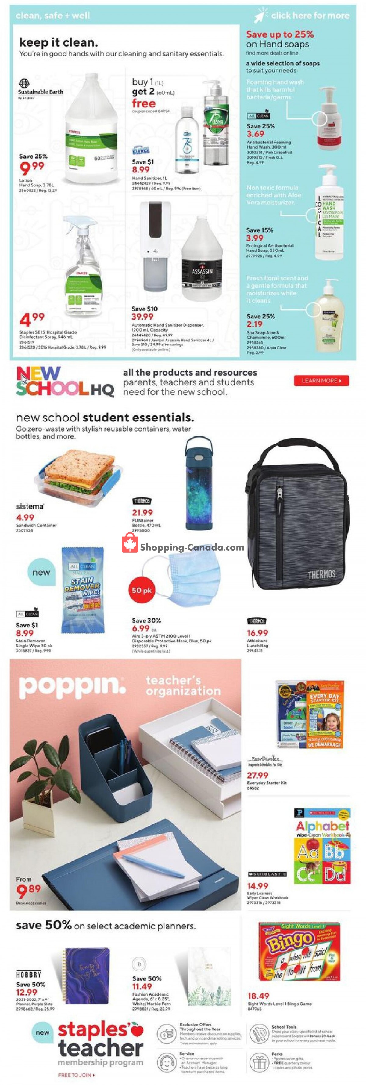Staples flyer from Wednesday October 6, 2021 to Tuesday October 12, 2021 - page 11