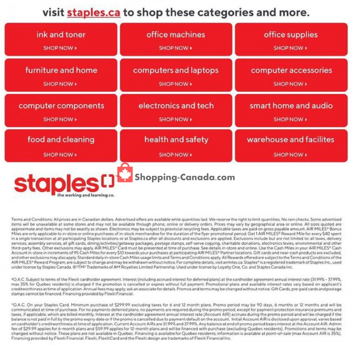 Staples flyer from Wednesday October 6, 2021 to Tuesday October 12, 2021 - page 13