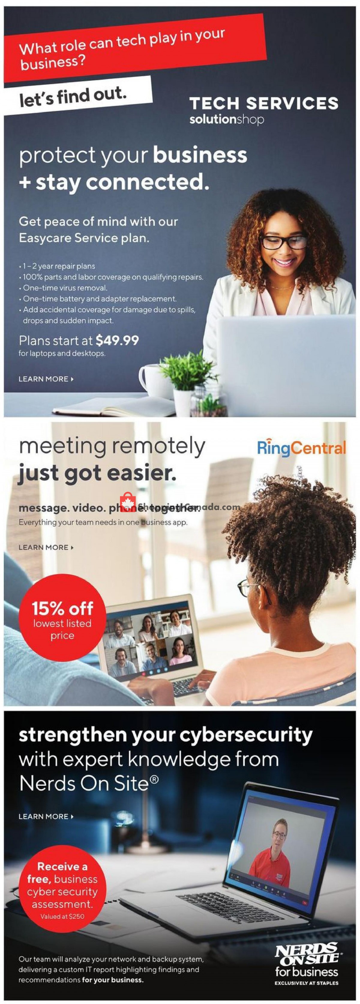 Staples flyer from Wednesday October 6, 2021 to Tuesday October 12, 2021 - page 3