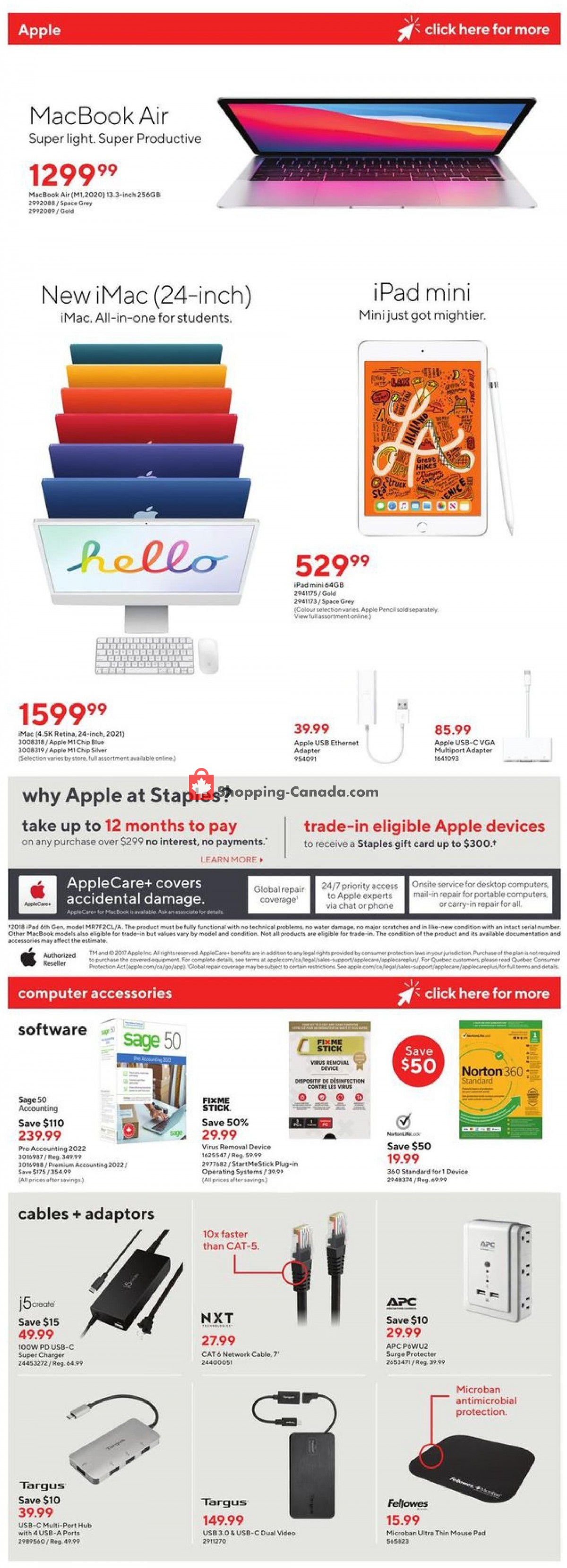 Staples flyer from Wednesday October 6, 2021 to Tuesday October 12, 2021 - page 7