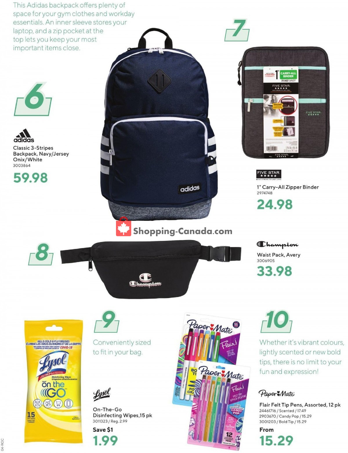 Staples flyer from Wednesday September 8, 2021 to Tuesday September 14, 2021 - page 4