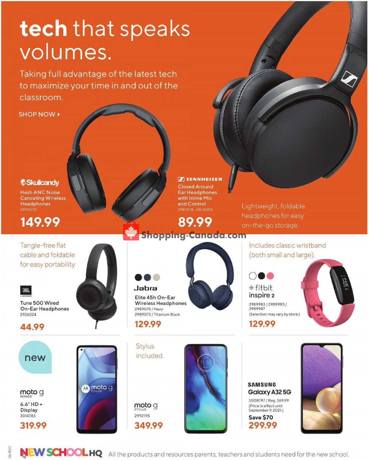 Staples flyer from Wednesday September 8, 2021 to Tuesday September 14, 2021 - page 6