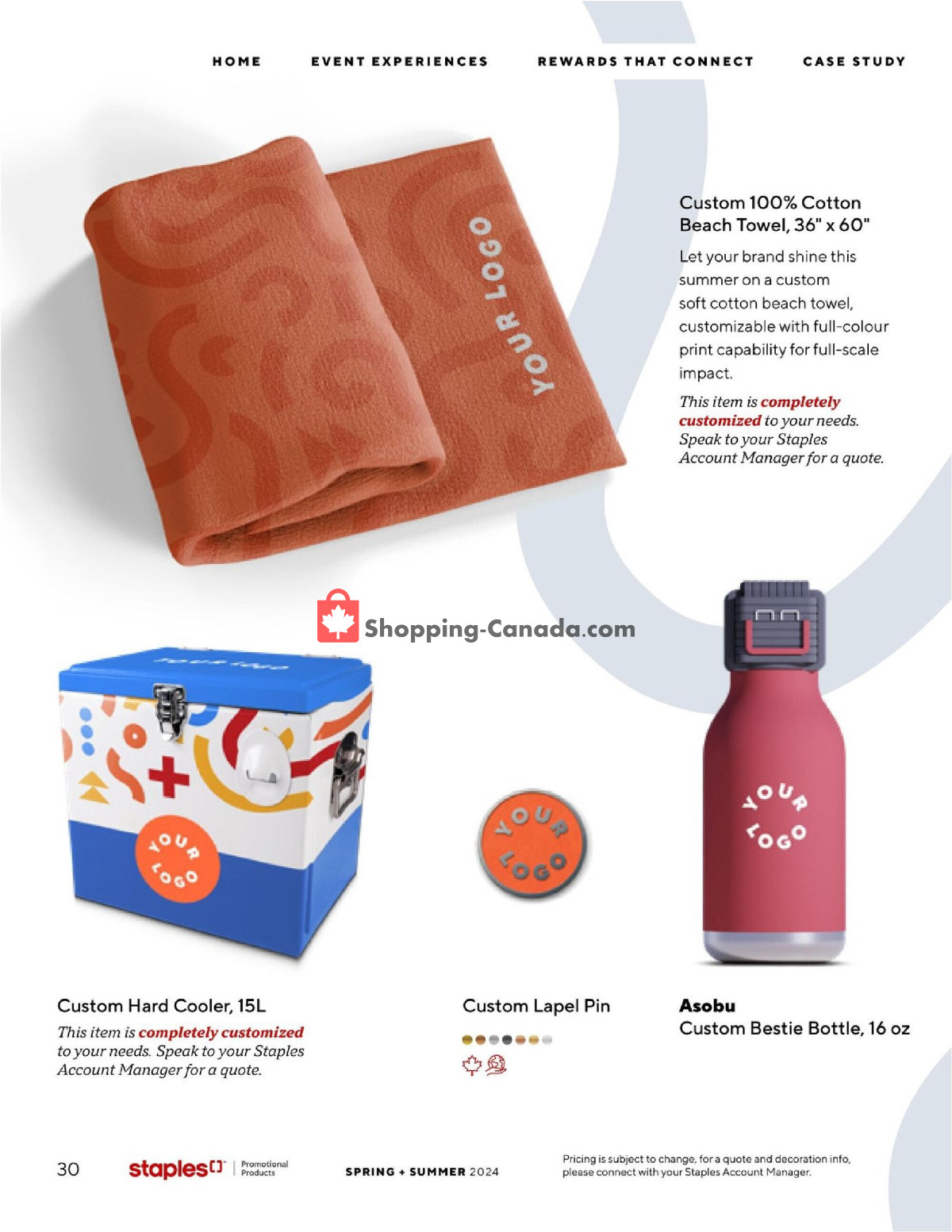 Staples flyer from Monday March 18, 2024 to Sunday March 31, 2024 - page 30