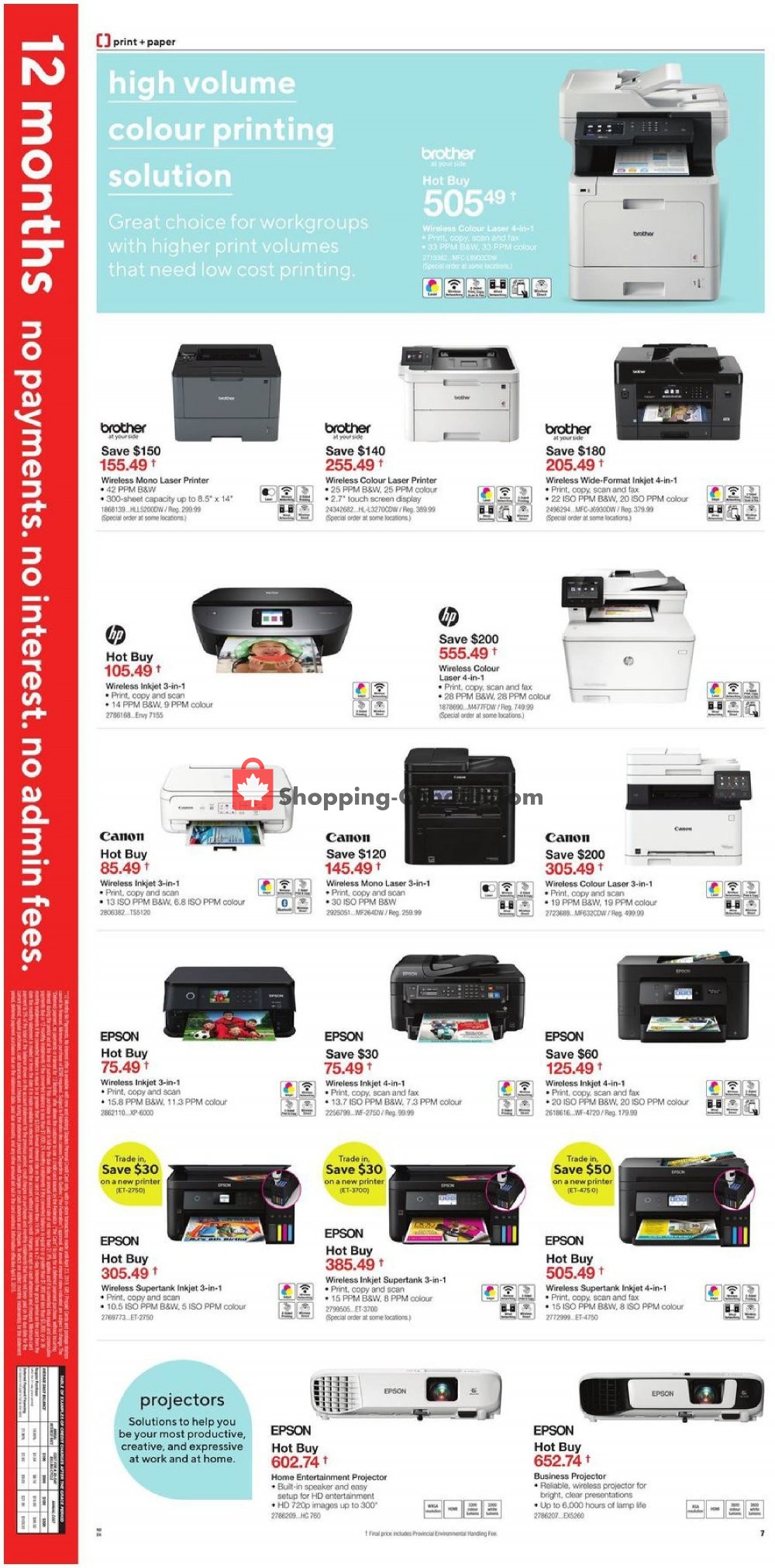 Staples flyer from Wednesday April 17, 2019 to Tuesday April 23, 2019 - page 7