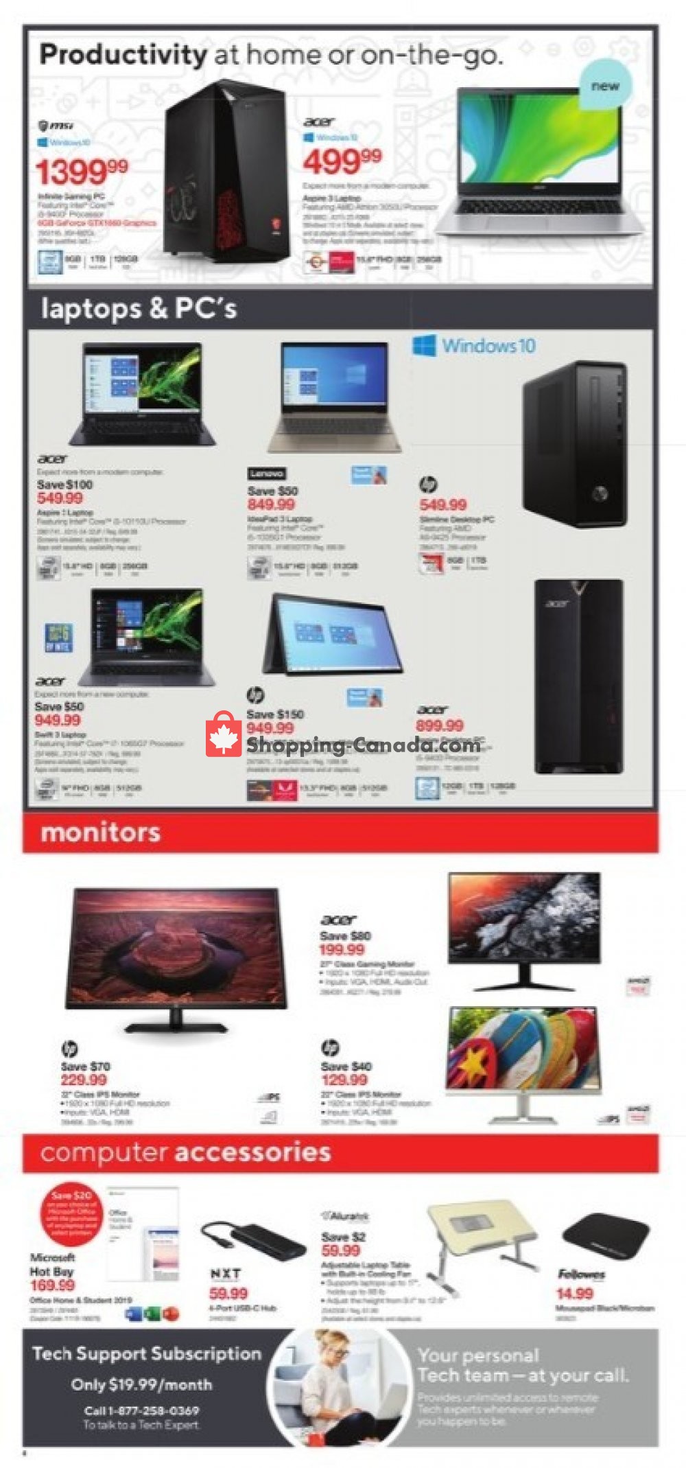 Staples flyer from Wednesday July 8, 2020 to Tuesday July 14, 2020 - page 4