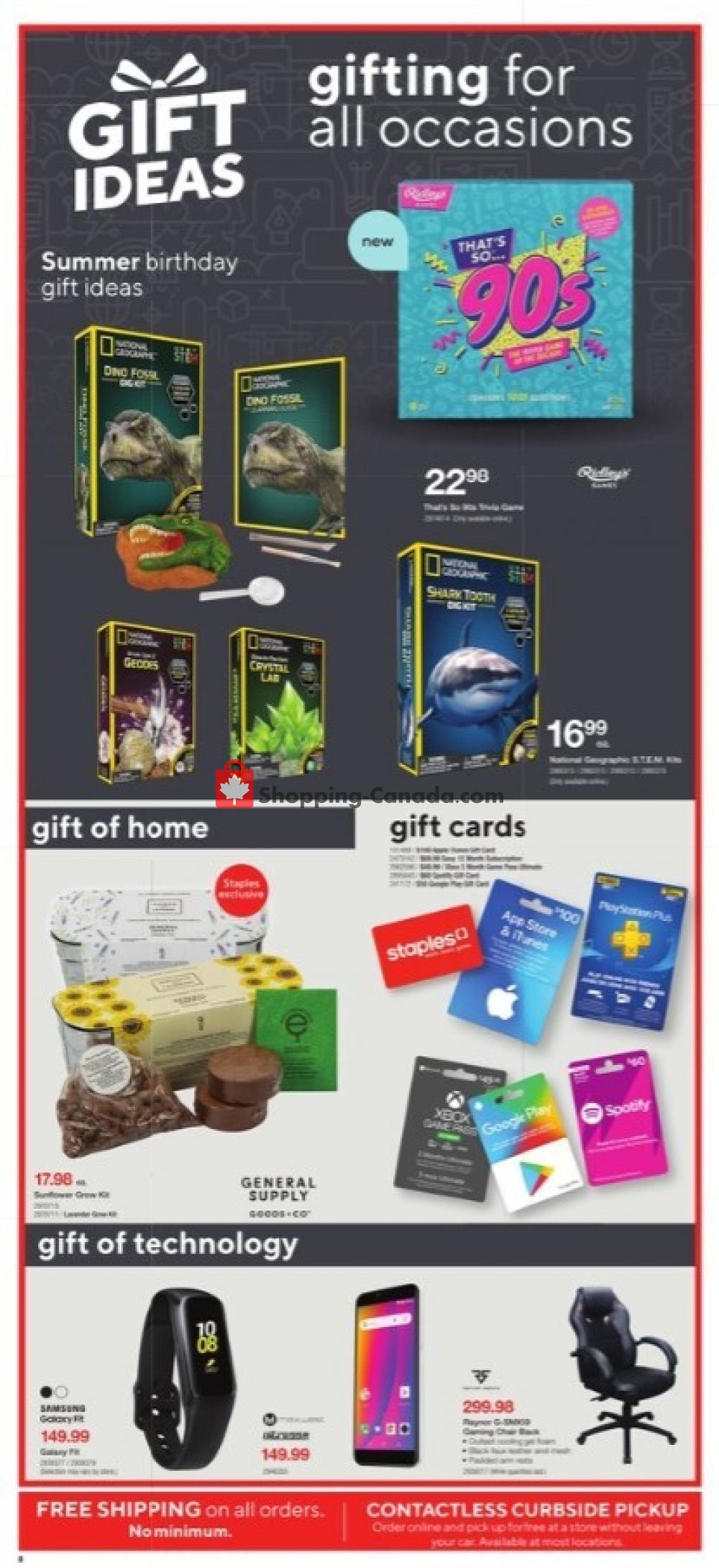 Staples flyer from Wednesday July 8, 2020 to Tuesday July 14, 2020 - page 8