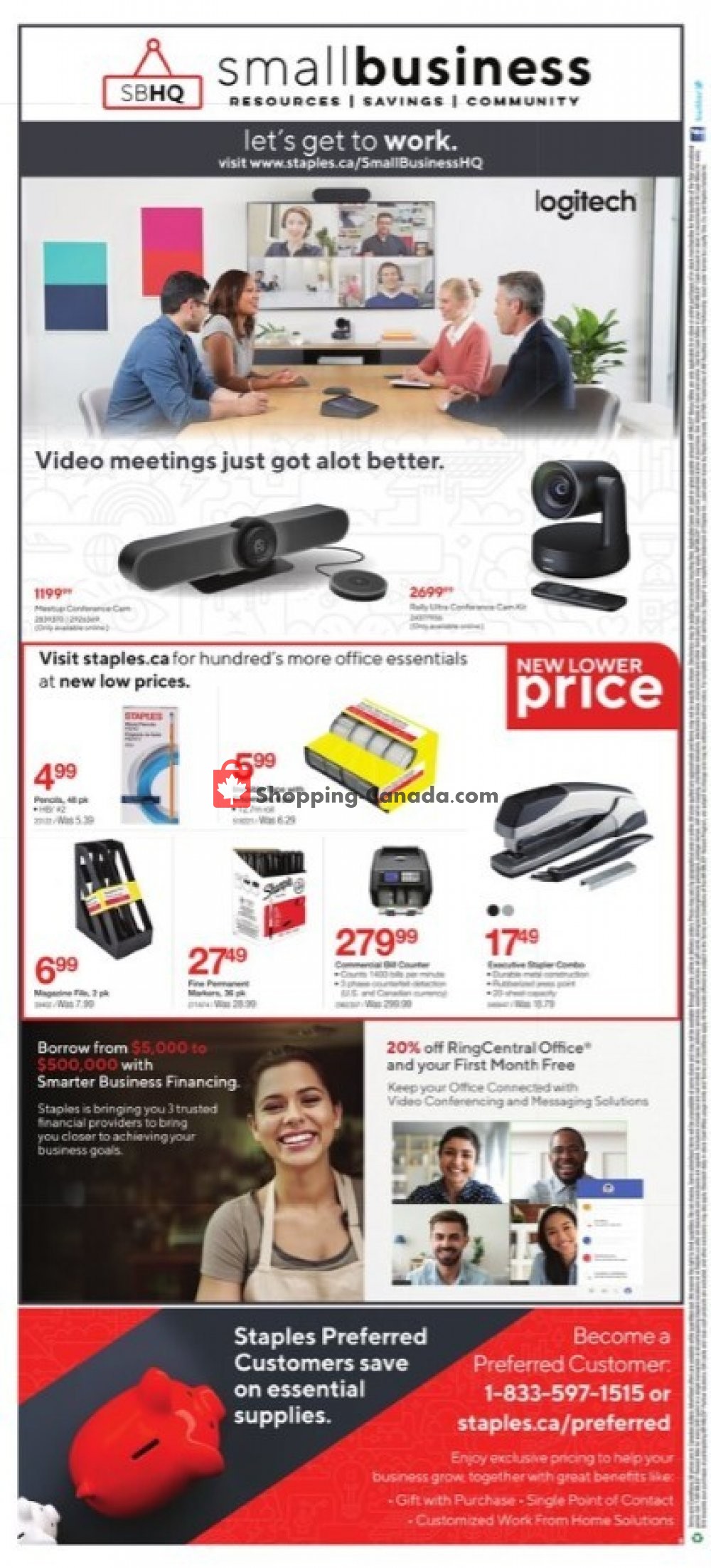 Staples flyer from Wednesday July 8, 2020 to Tuesday July 14, 2020 - page 9